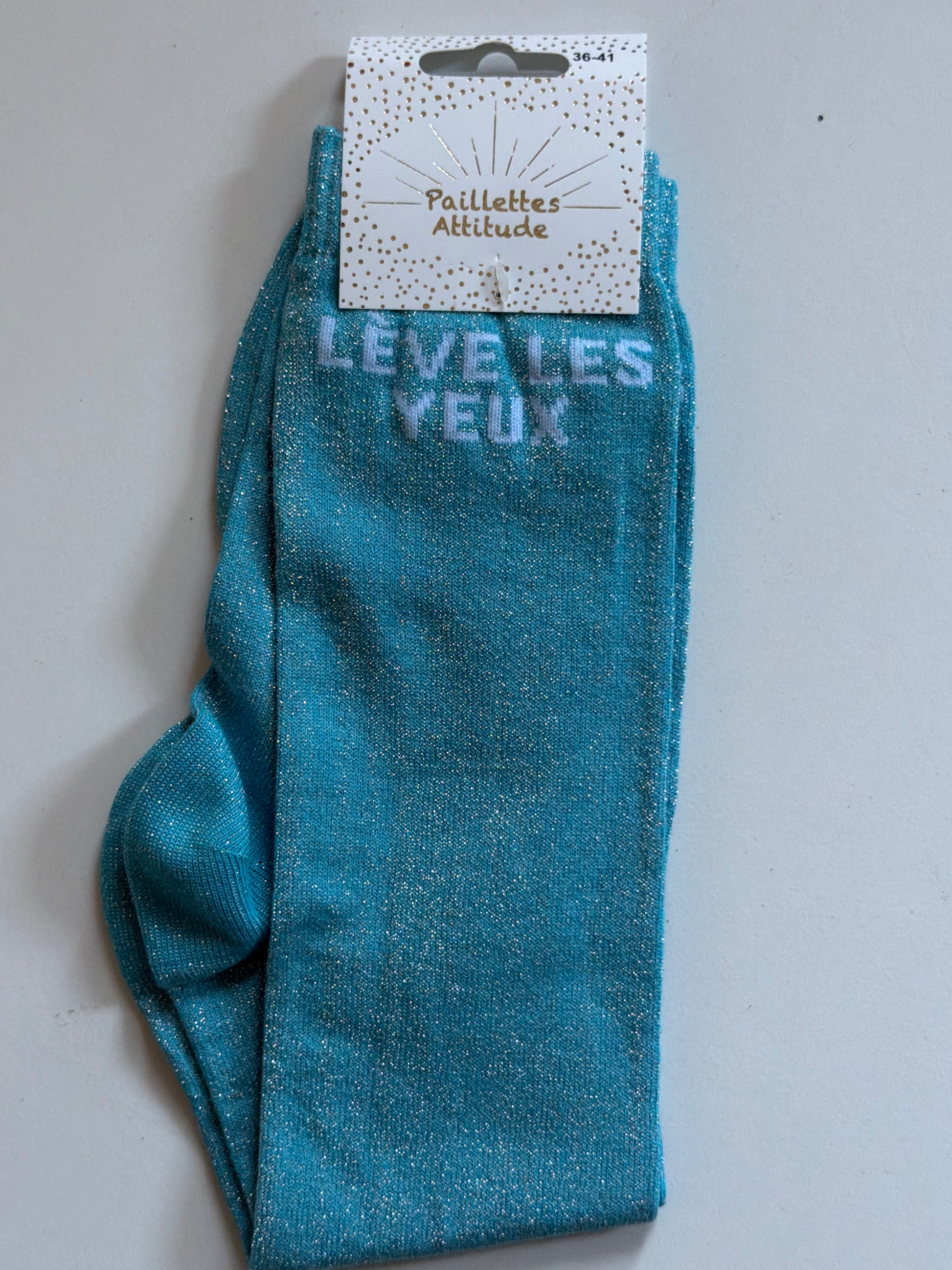 Chaussette pailletée équitation 36-41 LÈVE LES YEUX