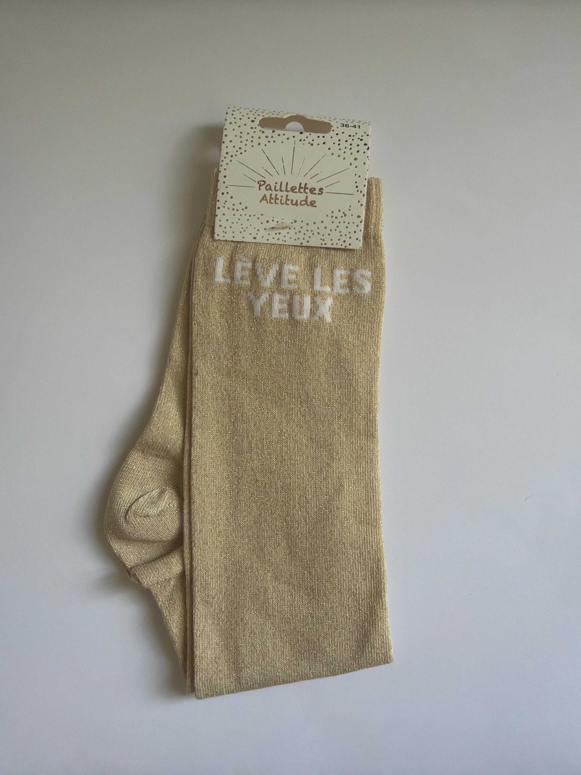 Chaussette pailletée équitation 36-41 LÈVE LES YEUX