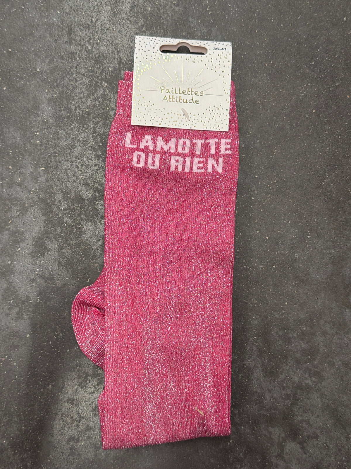 Chaussette équitation pailletée 36-41 LAMOTTE OU RIEN