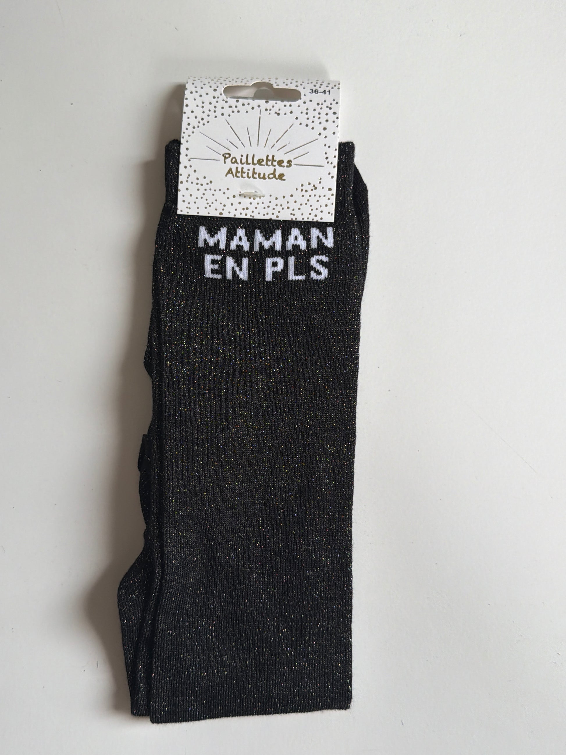Chaussette pailletée équitation 36-41 MAMAN EN PLS