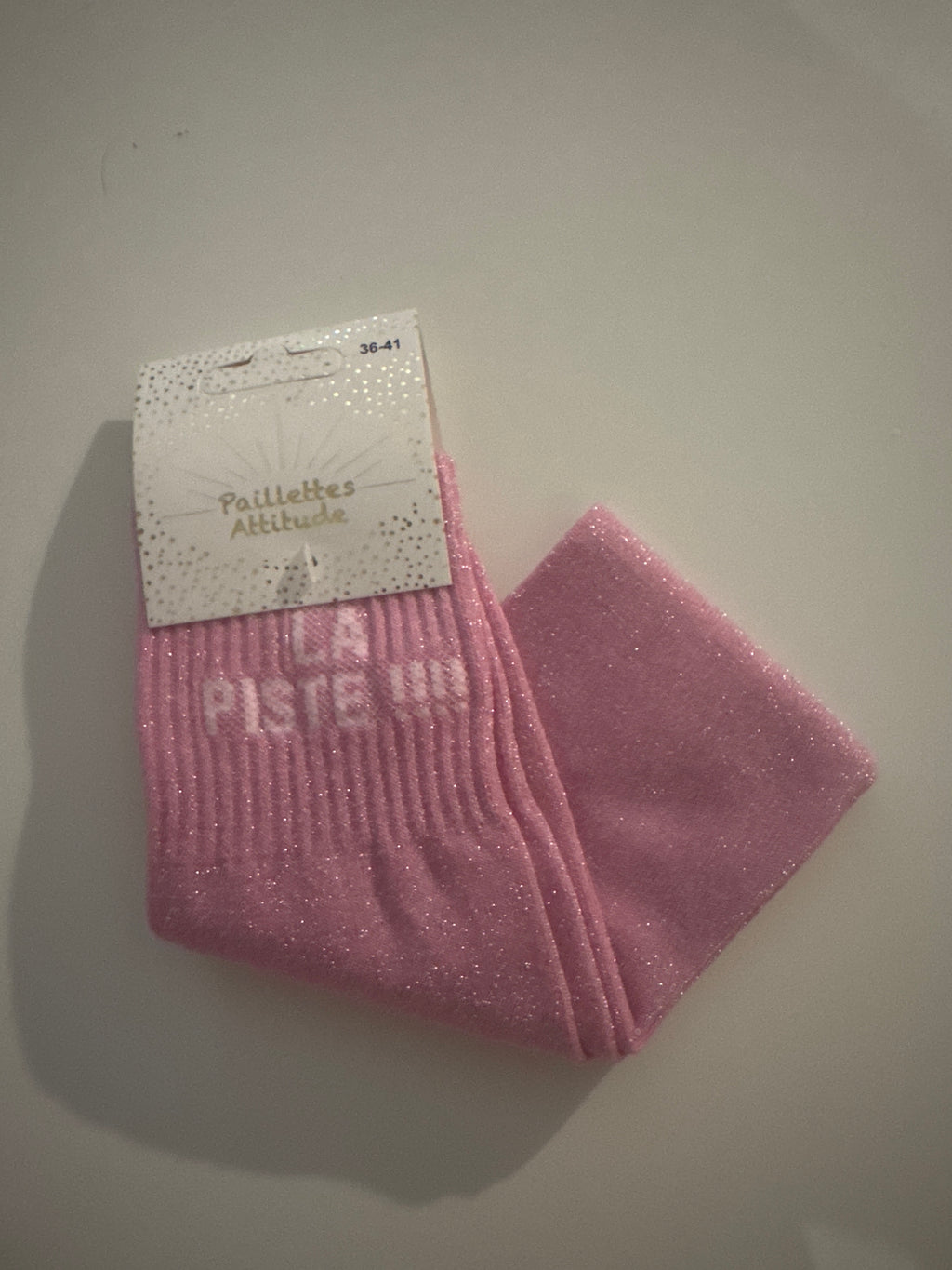Chaussette pailletée équitation LA PISTE !!!!!