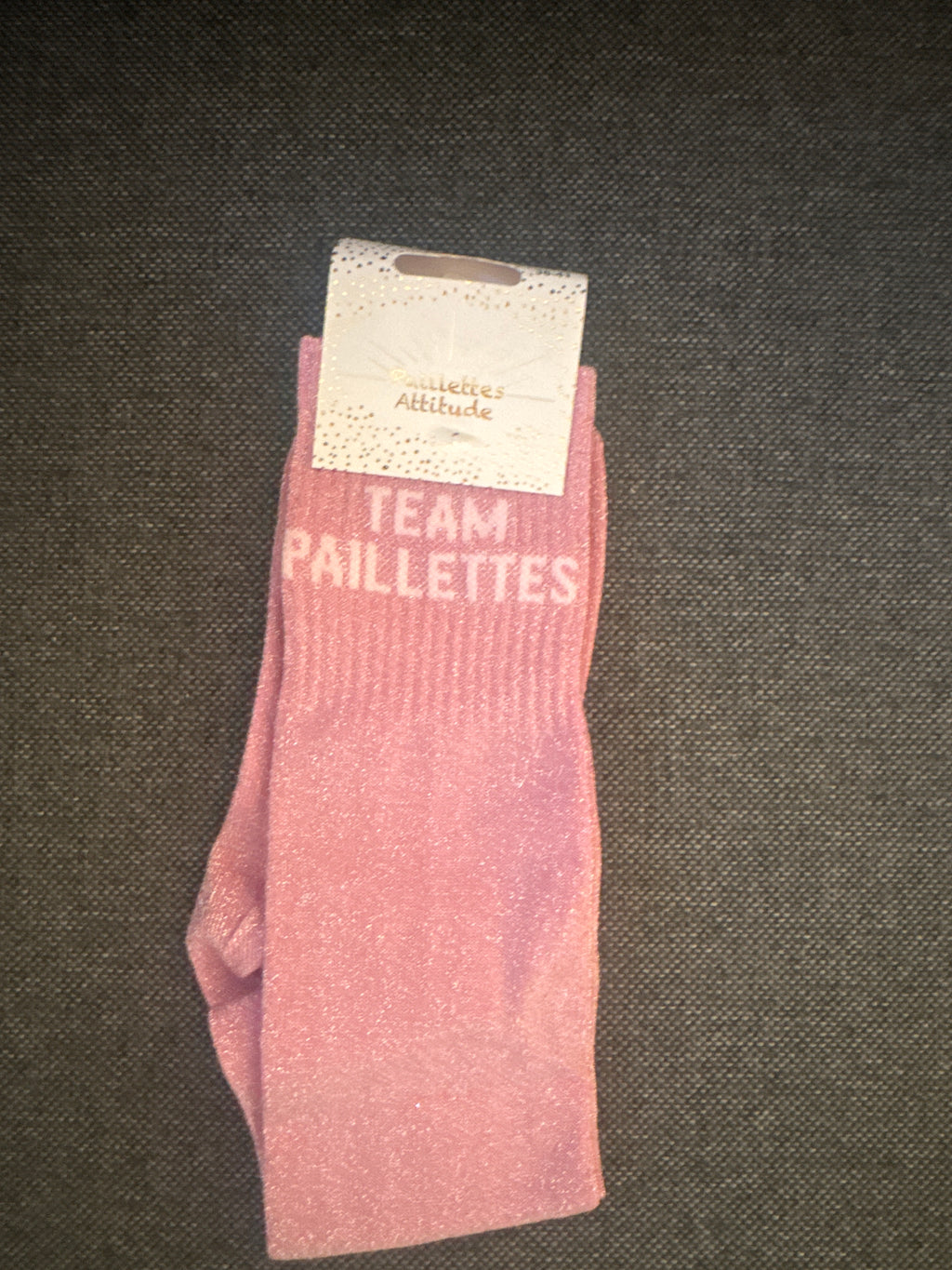 chaussette pailletée TEAM PAILLETTES 36/41