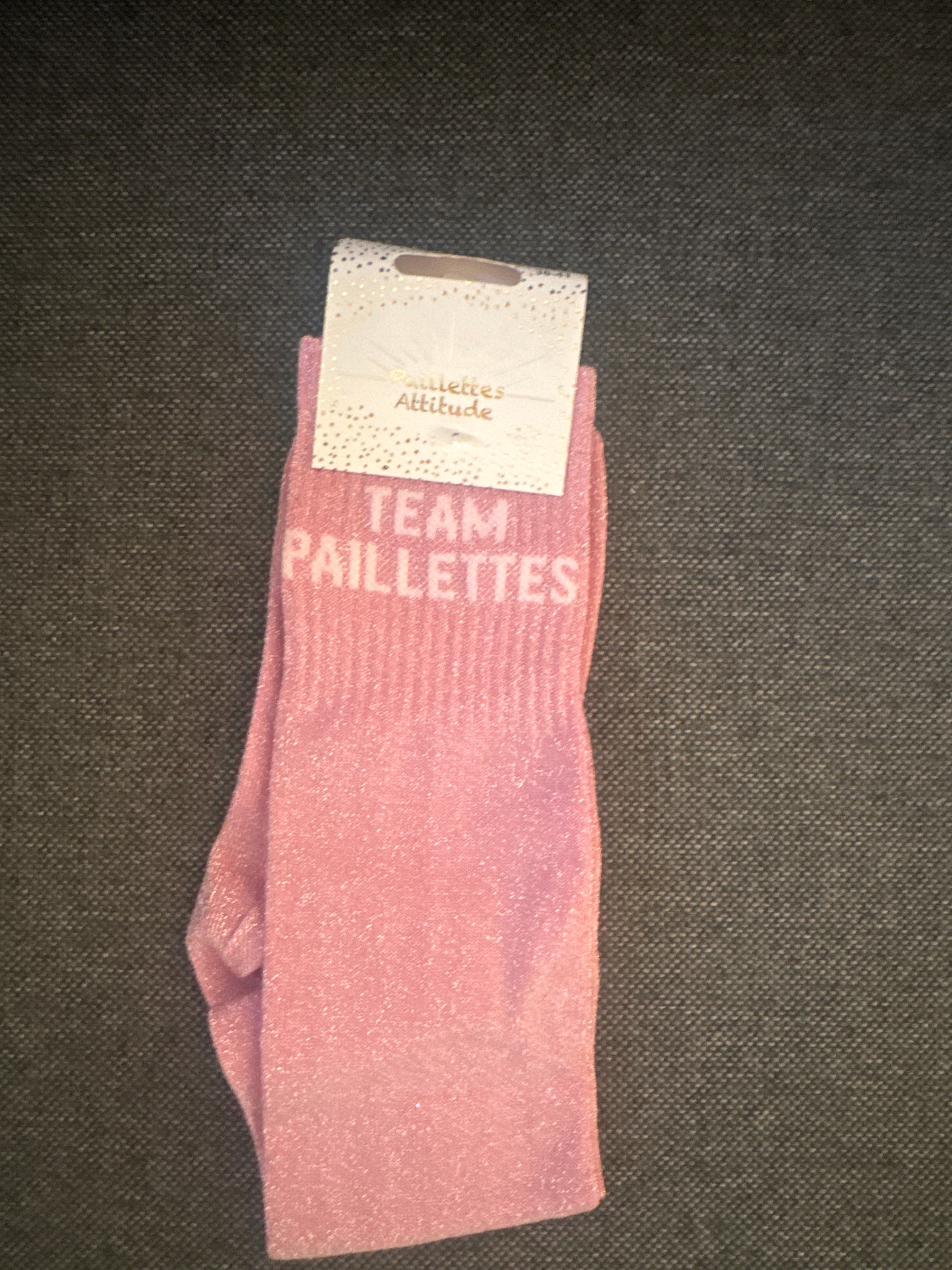 chaussette pailletée TEAM PAILLETTES 36/41