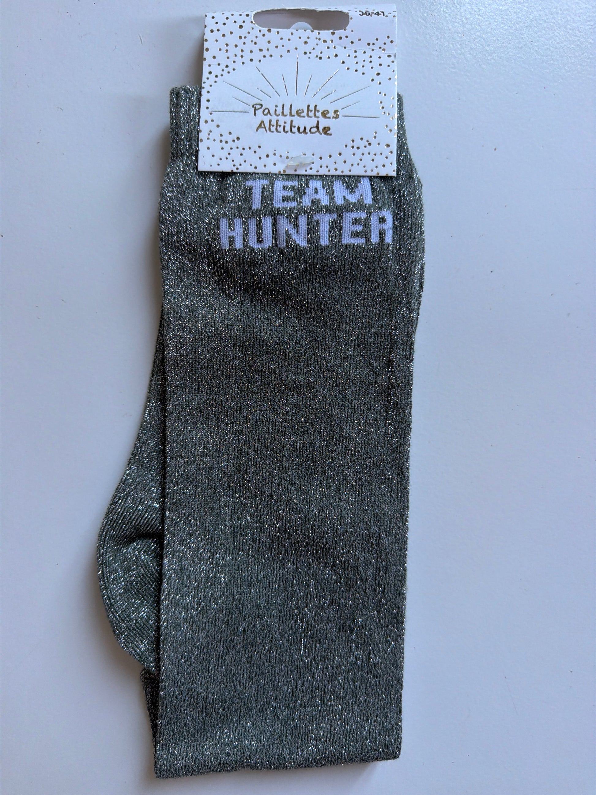 Chaussette pailletée équitation 36-41 TEAM HUNTER