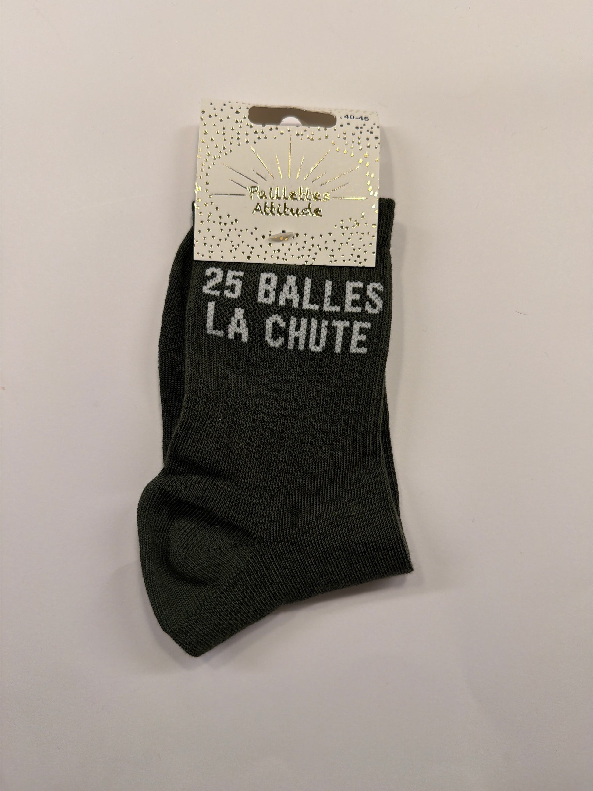 Chaussette de ville homme 40-45 - 25 BALLES LA CHUTE