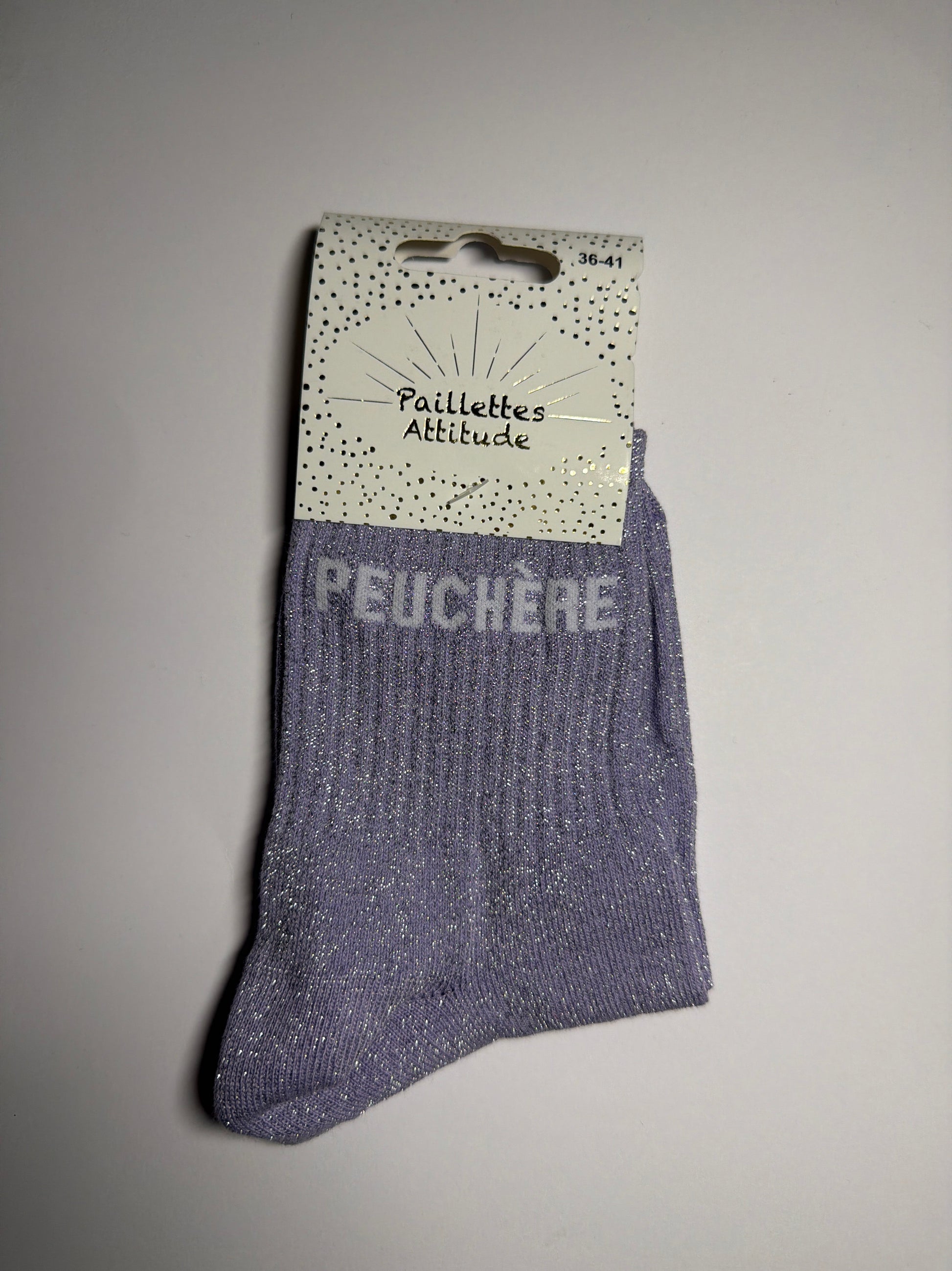 Chaussette de ville pailletée 36-41 PEUCHÈRE