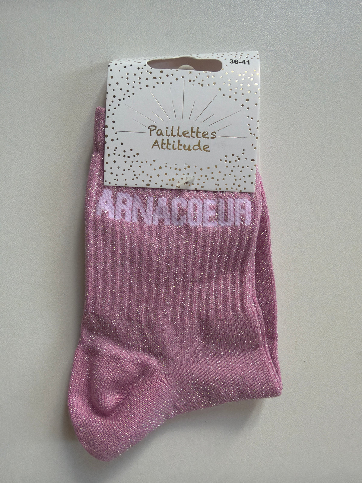 Chaussette de ville pailletée 36-41 ARNACOEUR