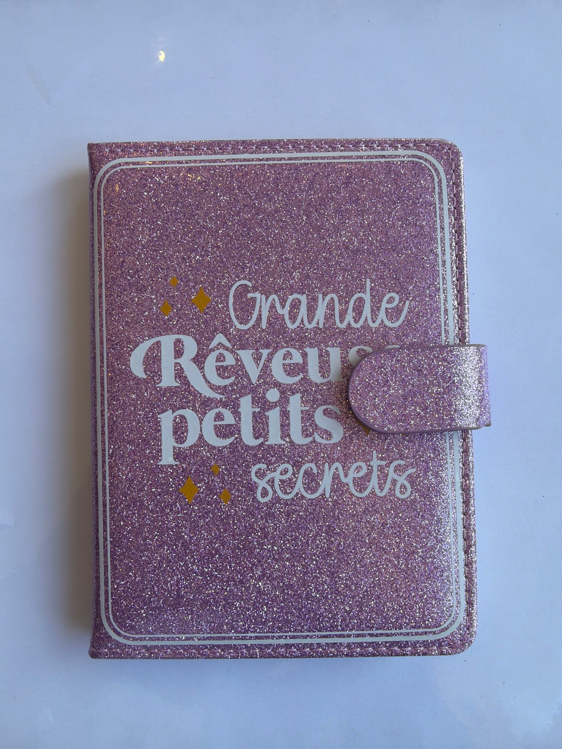 carnets de notes à paillettes