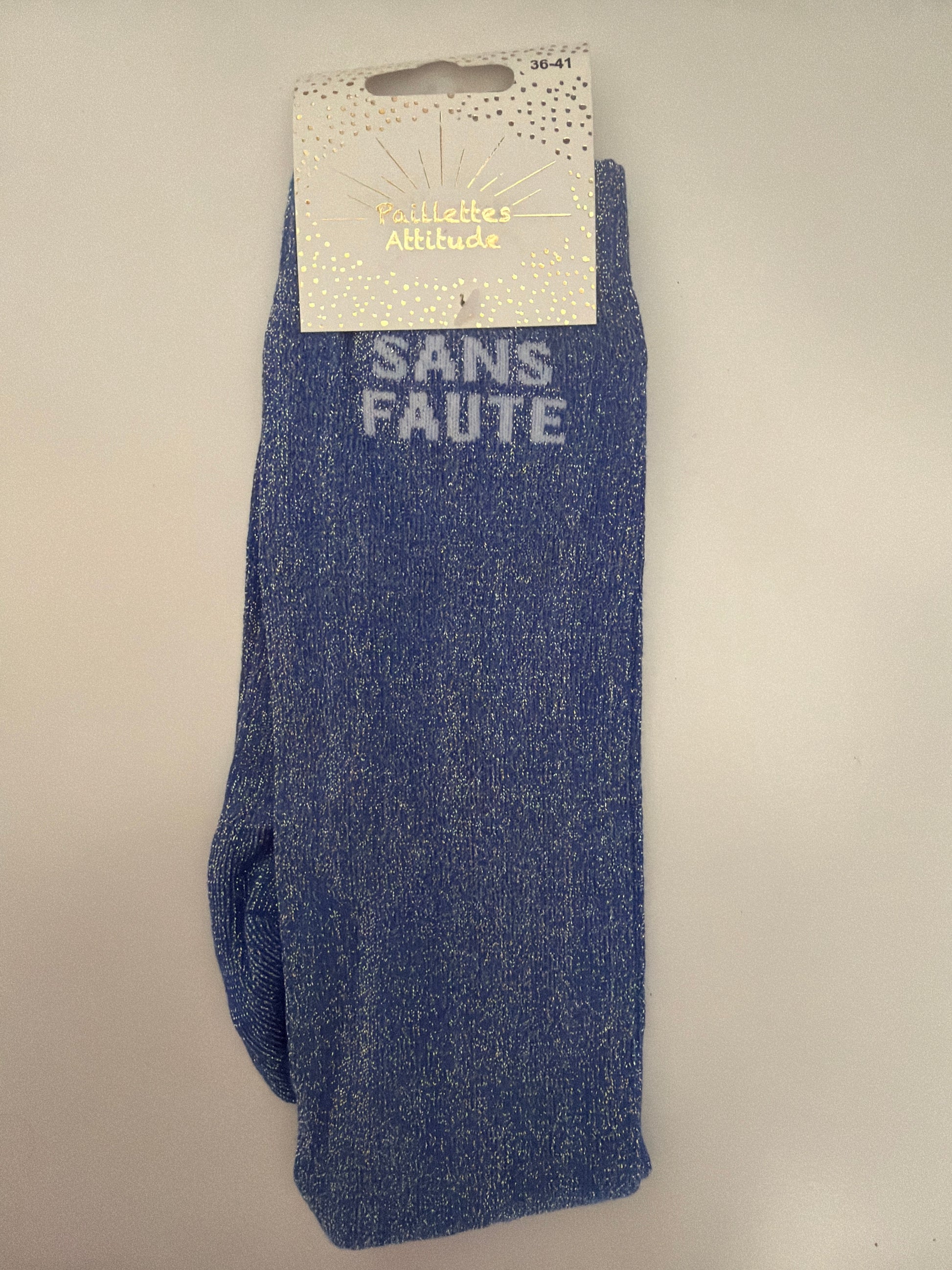 Chaussette équitation pailletée 36-41 SANS FAUTE !!!