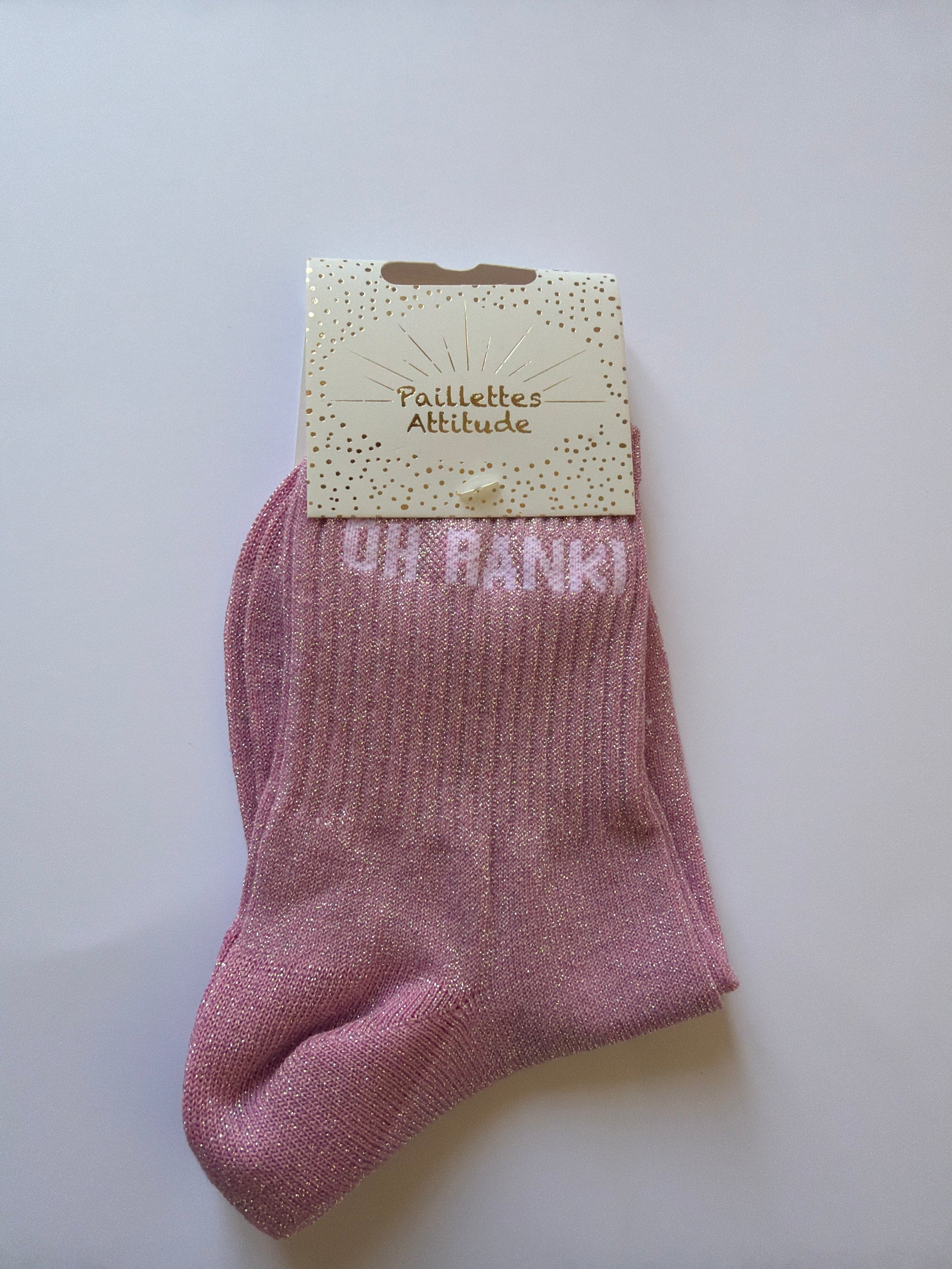Chaussette de ville pailletée 36-41 OH RANKI