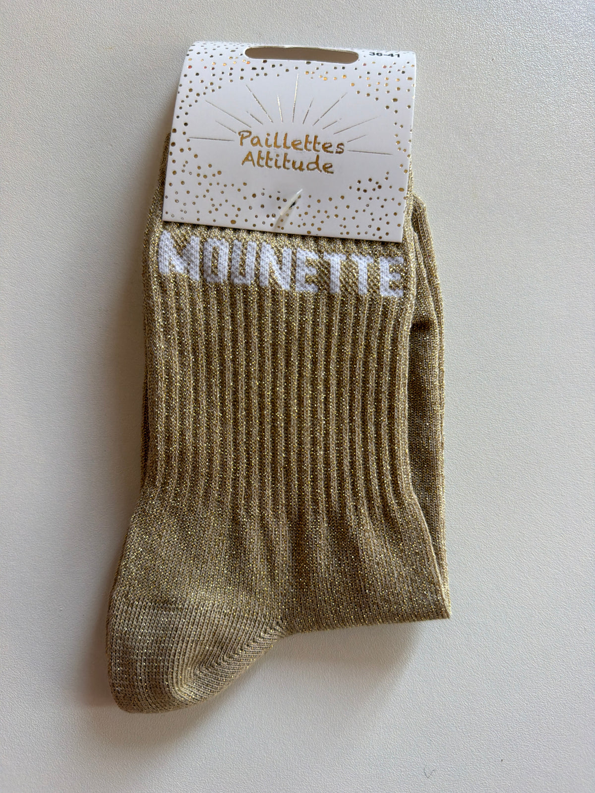 Chaussette de ville pailletée 36-41 MOUNETTE