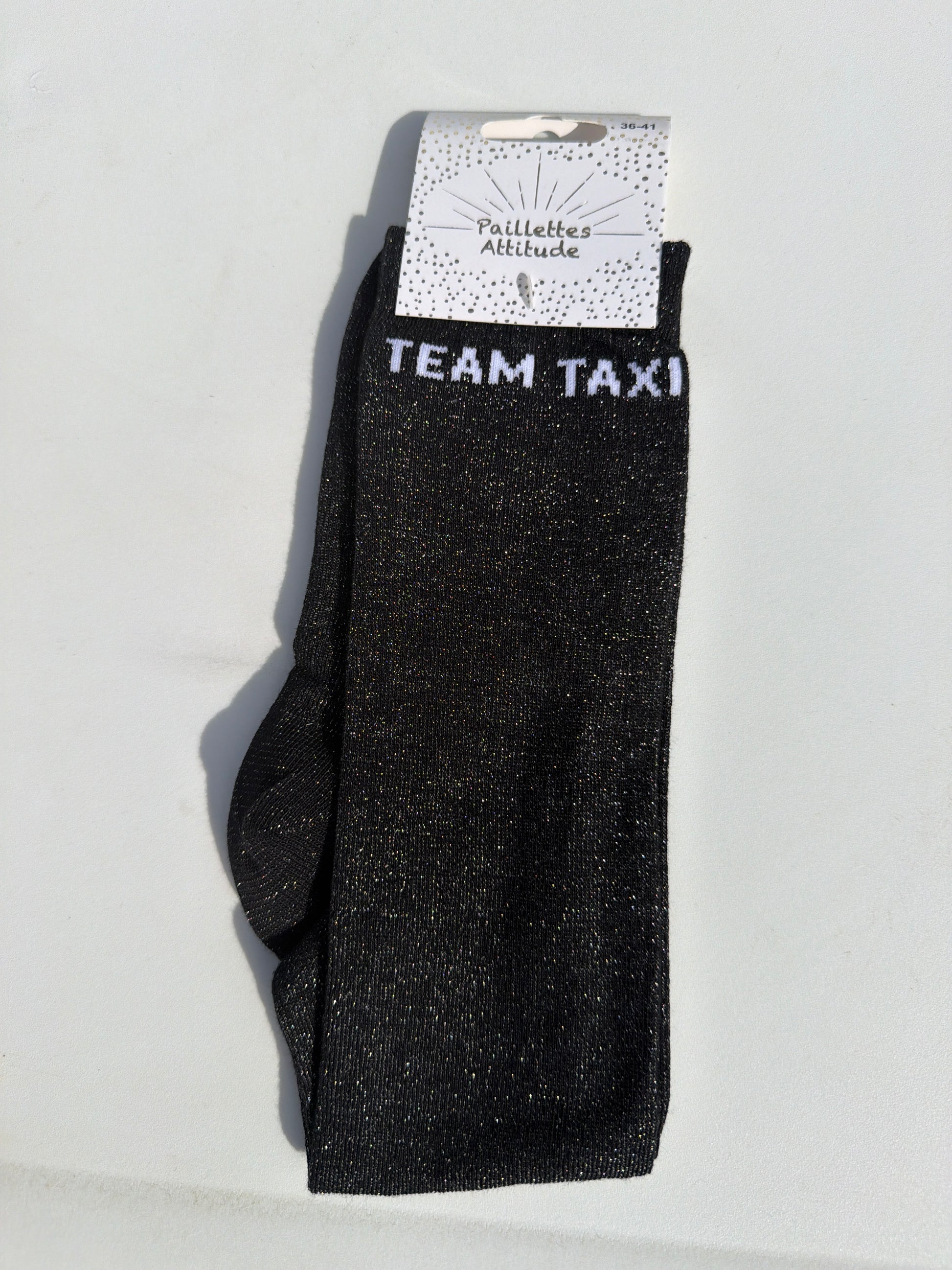 Chaussettes pailletée équitation 36-41 TEAM TAXI