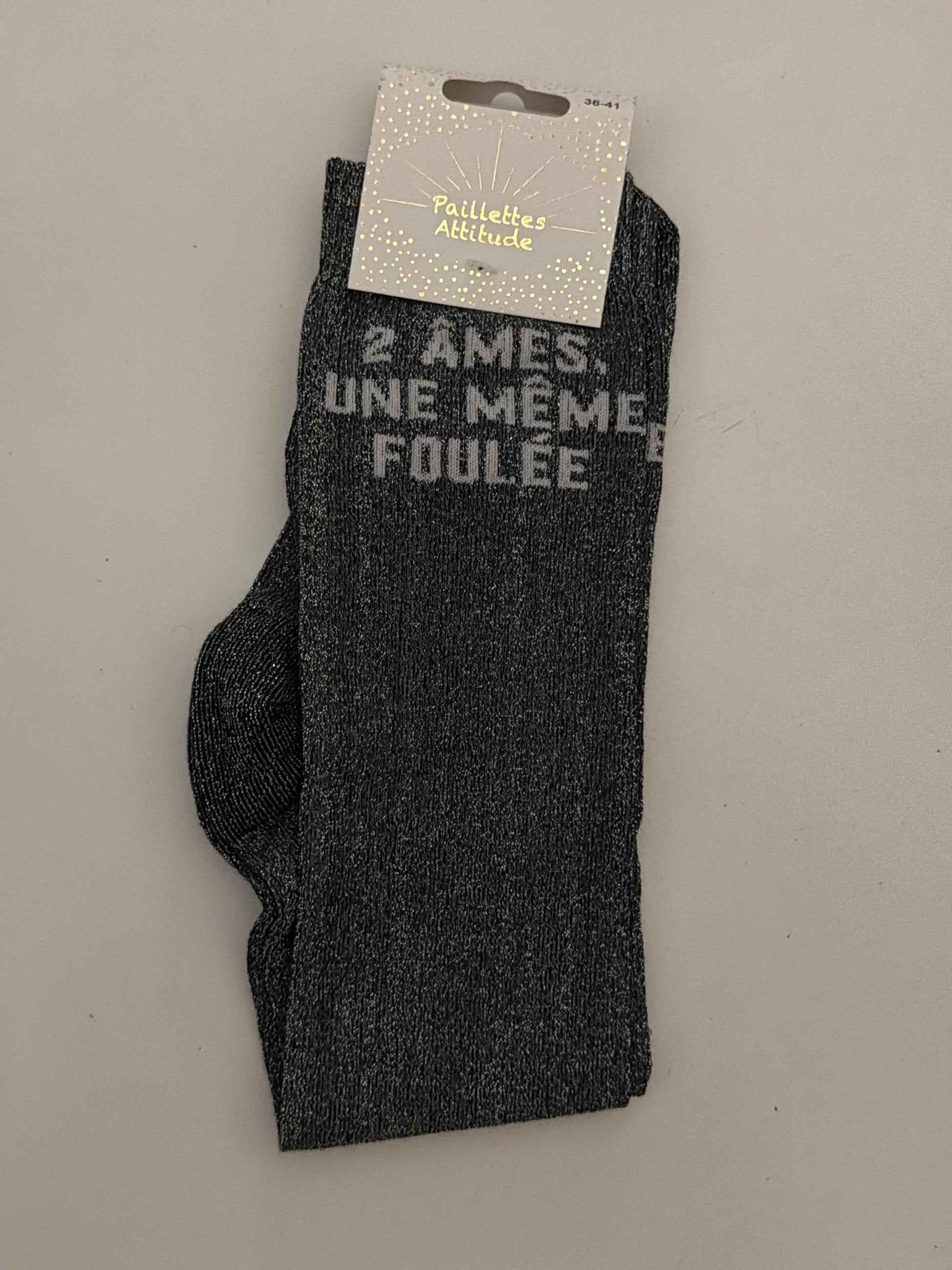 Chaussette équitation pailletée 36-41 - 2 ÂMES UNE MÊME FOULÉE