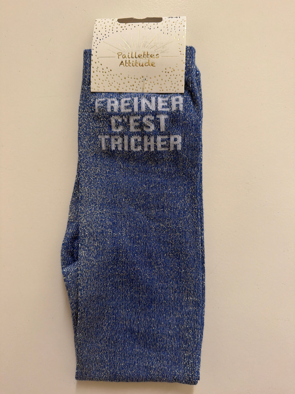 Chaussette équitation pailletée 36-41 FREINER C’EST TRICHER