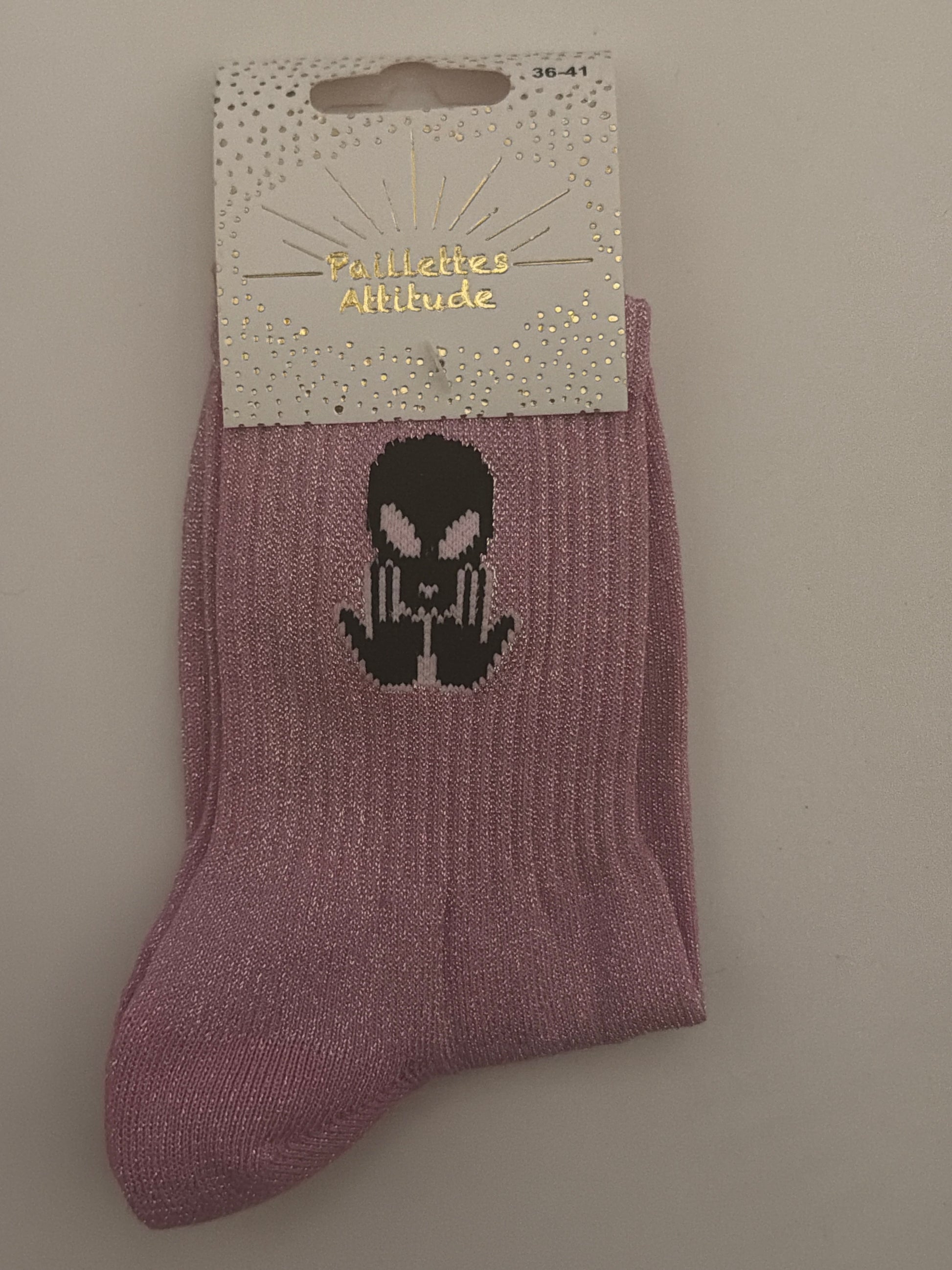 Chaussette de ville pailletée 36-41 JUL
