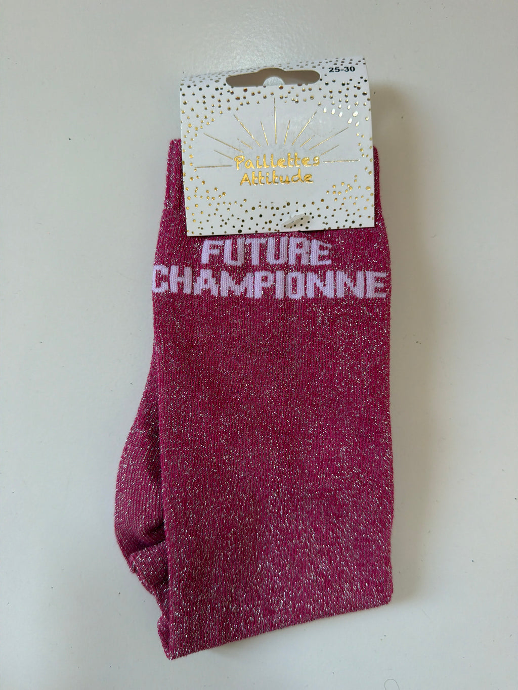 Chaussette équitation pailletée 25-30 FUTURE CHAMPIONNE