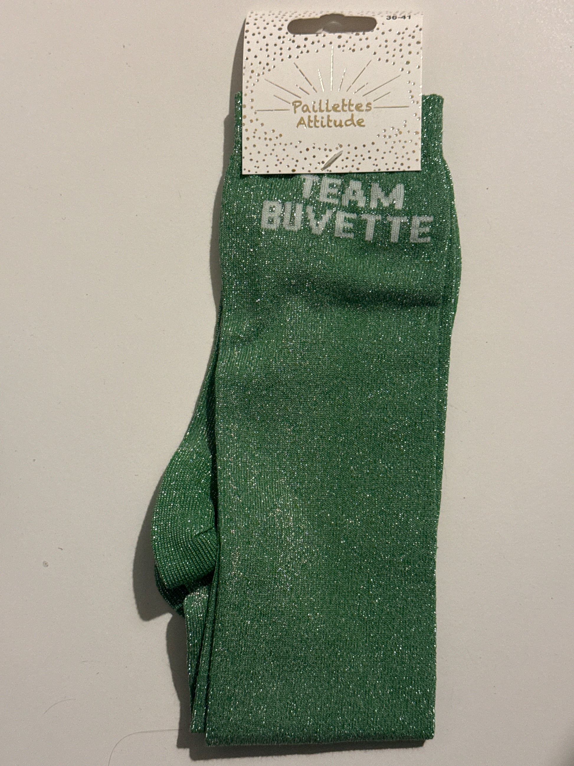 Chaussette pailletée équitation 36-41 TEAM BUVETTE