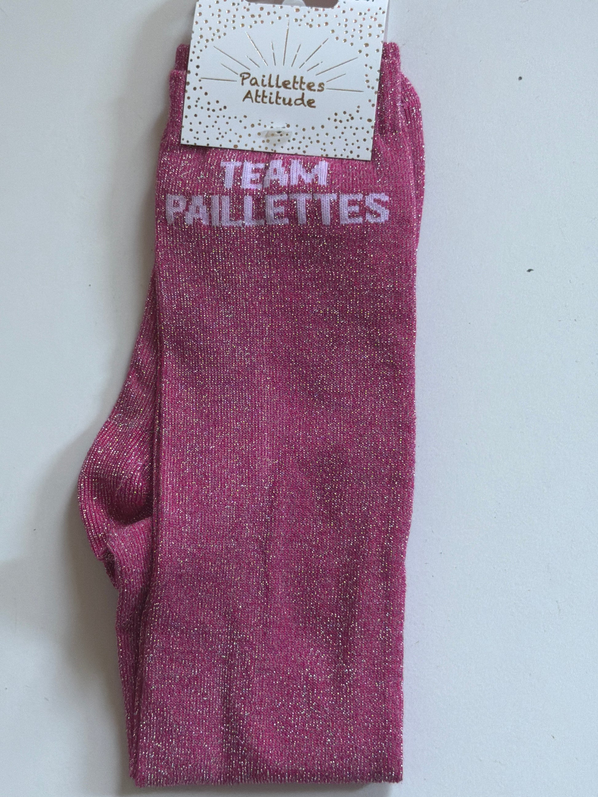 Chaussette pailletée équitation 36-41 TEAM PAILLETTES