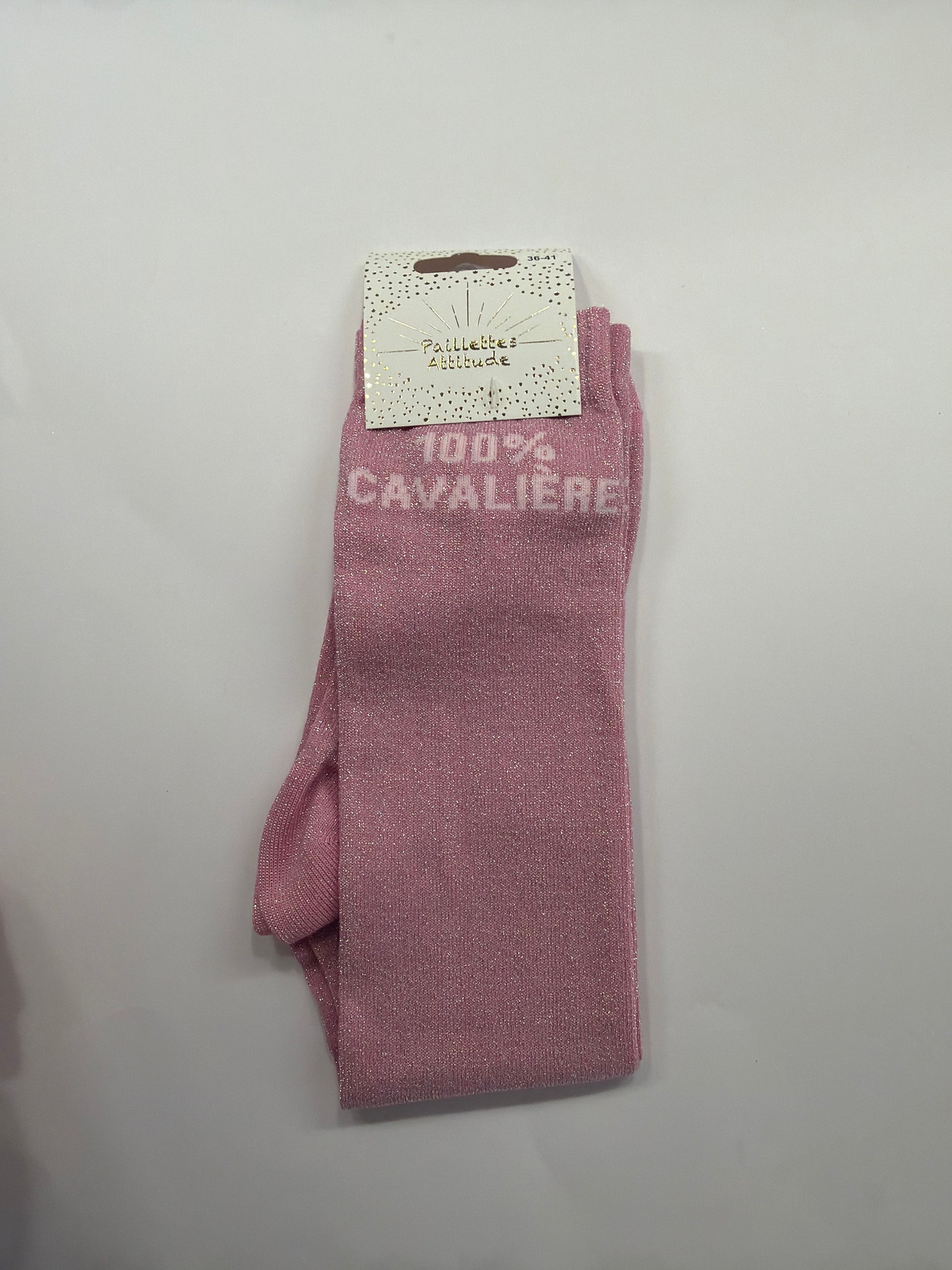 Chaussette pailletée équitation 36-41 - 100% CAVALIÈRE