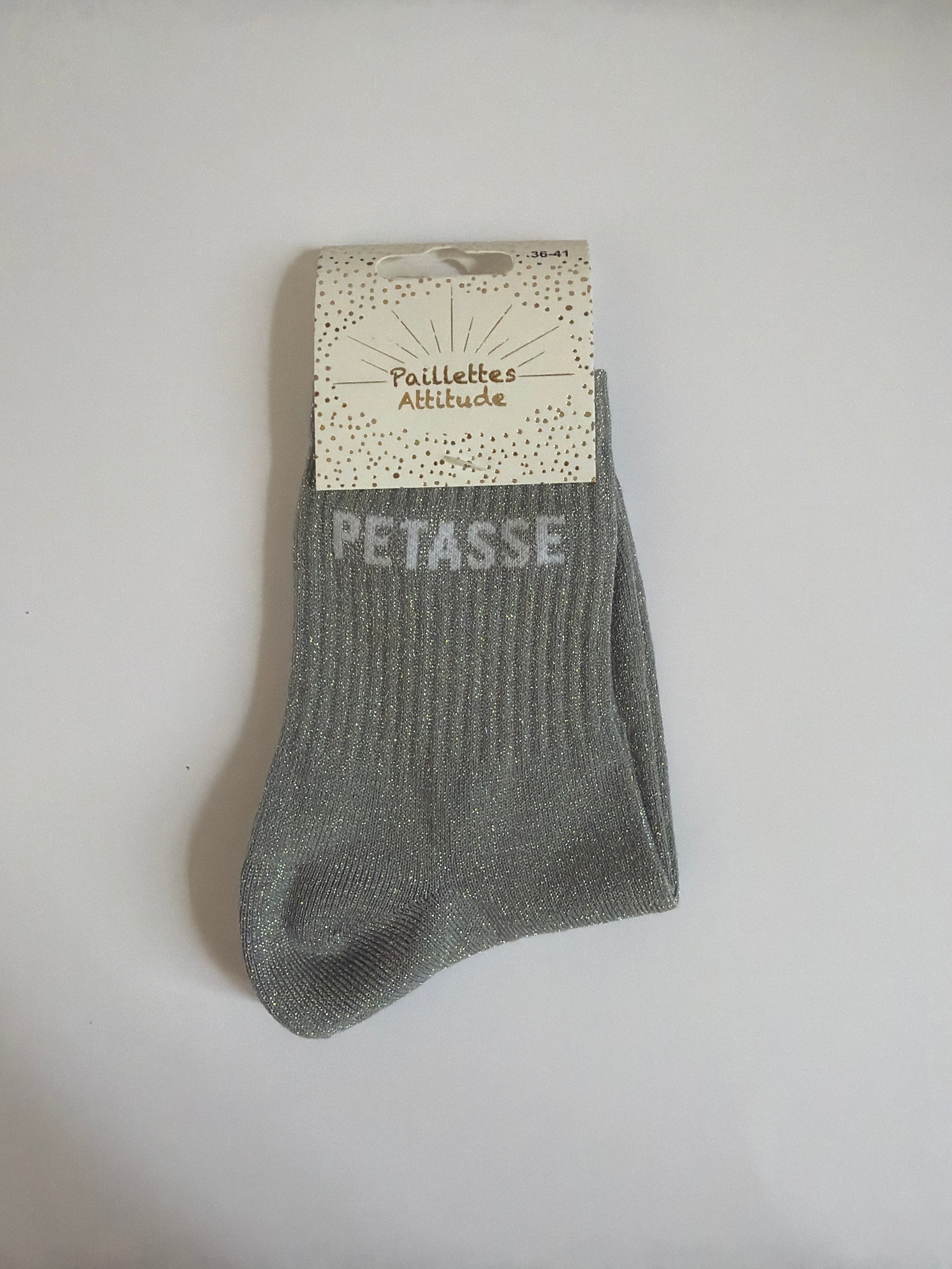 Chaussette de ville pailletée 36-41 PETASSE