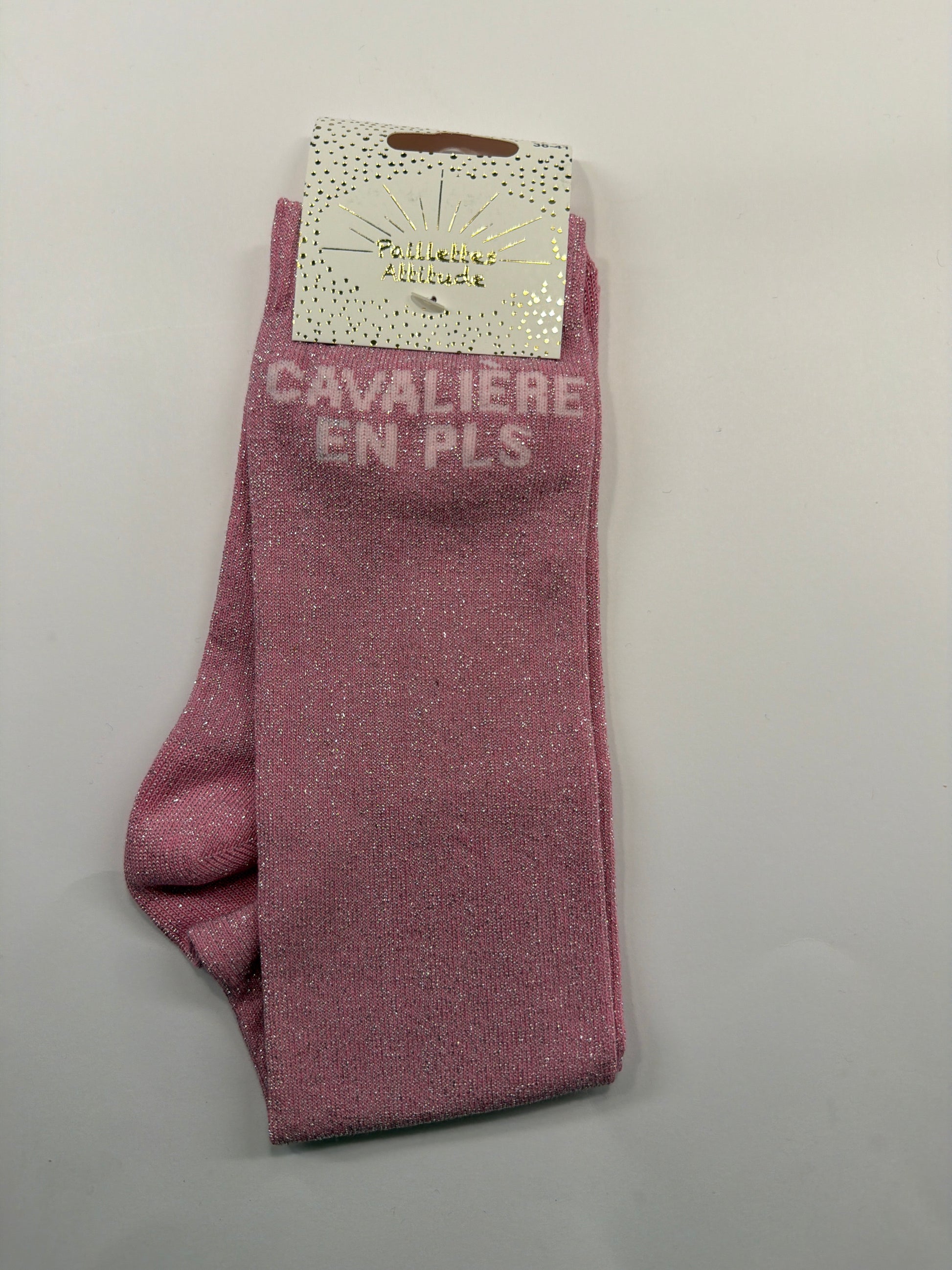 Chaussette pailletée équitation 36-41 CAVALIÈRE EN PLS