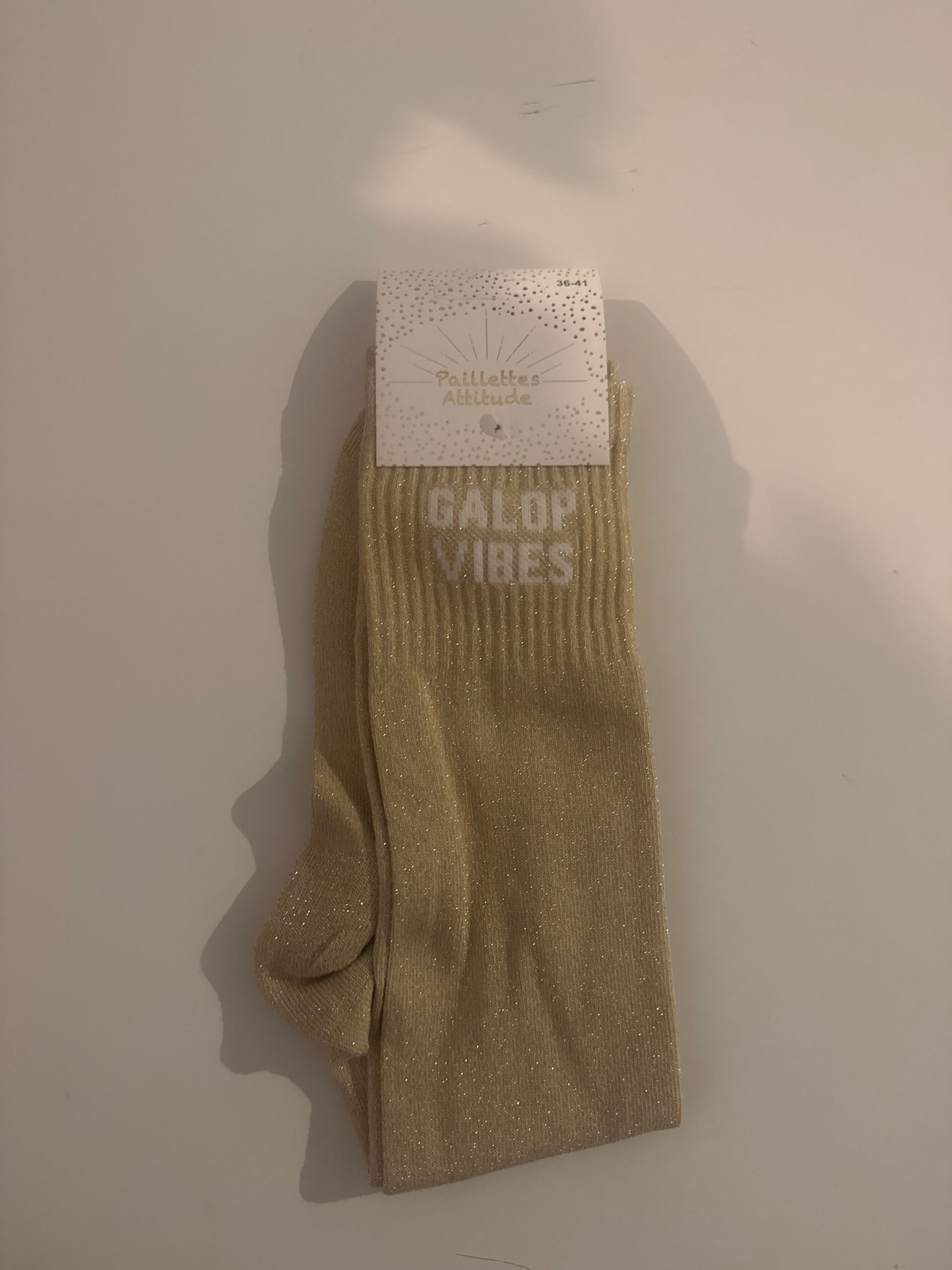 chaussette pailleté GALOP VIBES 36/41