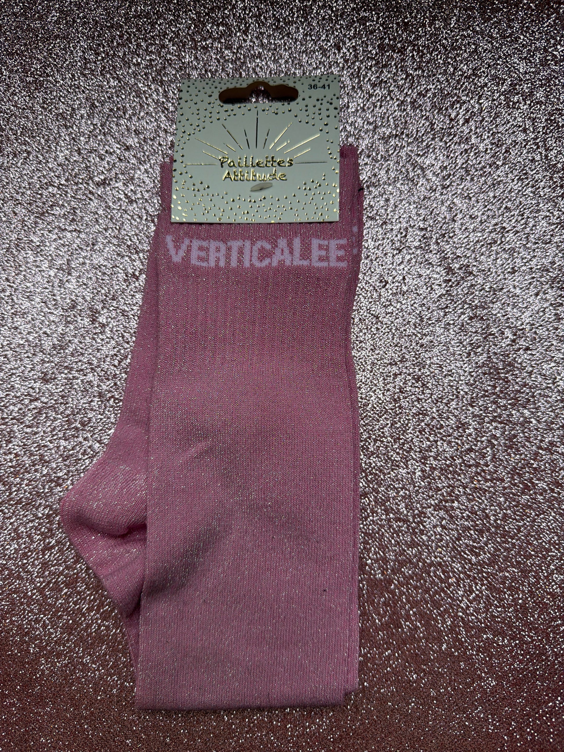chaussette pailletée VERTICALEE 36/41