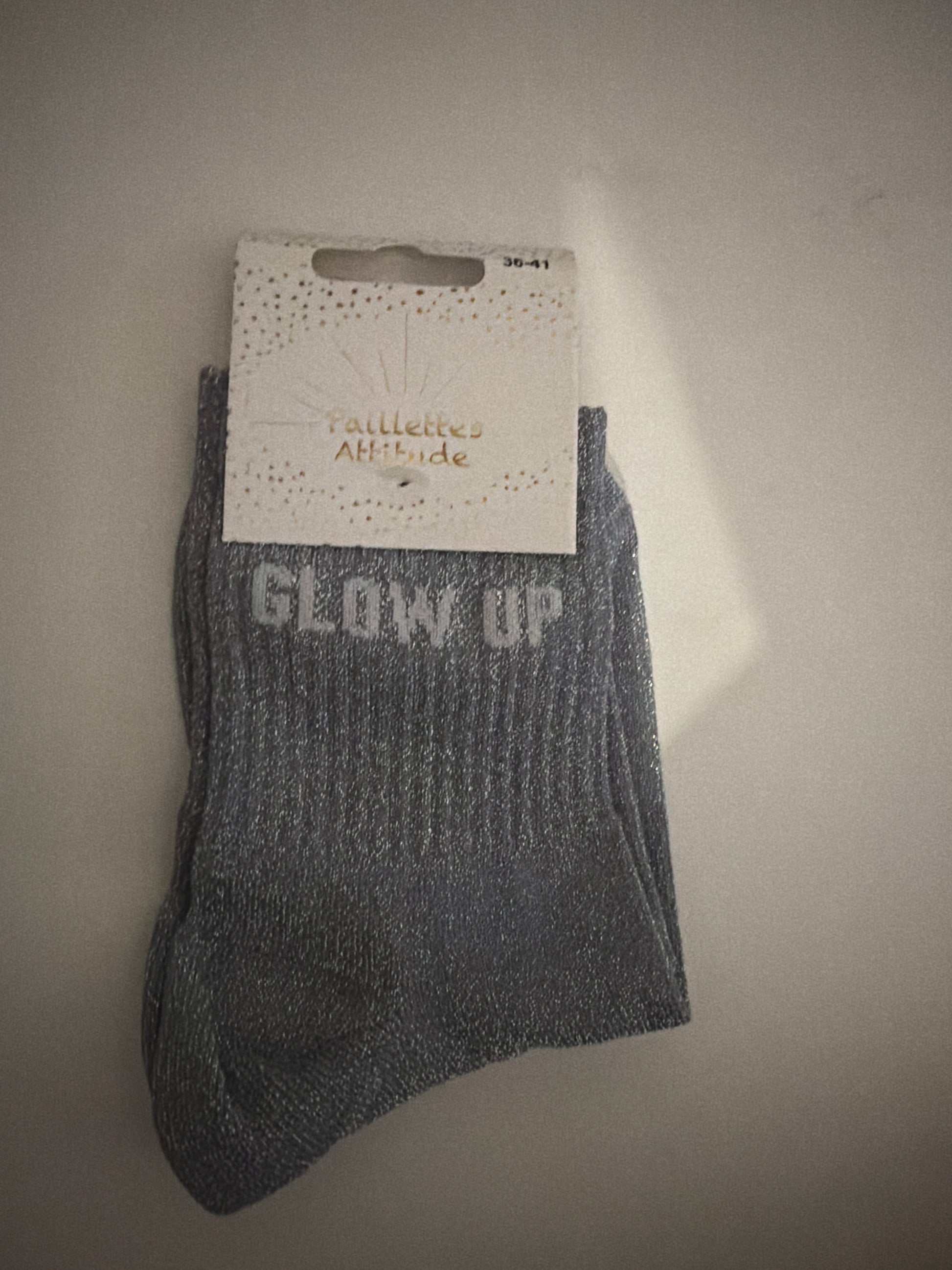 Chaussette de ville Pailletée 36-41 GLOW UP
