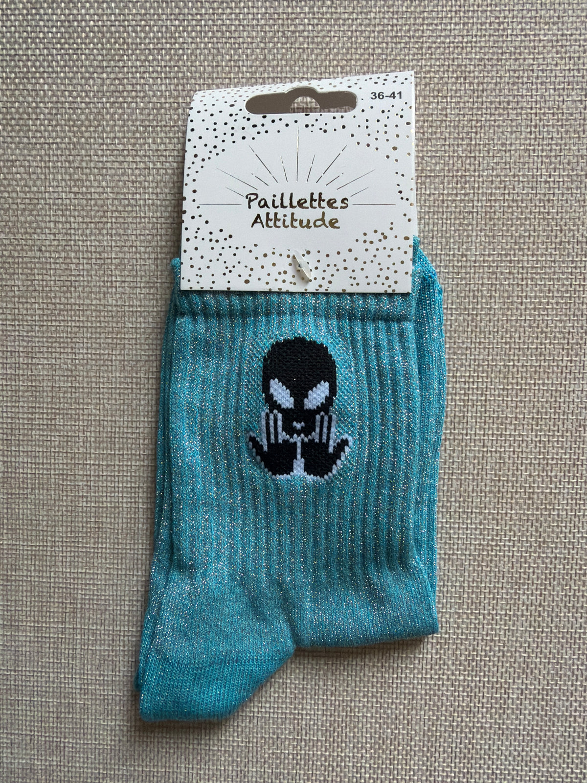 Chaussette de ville pailletée 36-41 JUL OVNI
