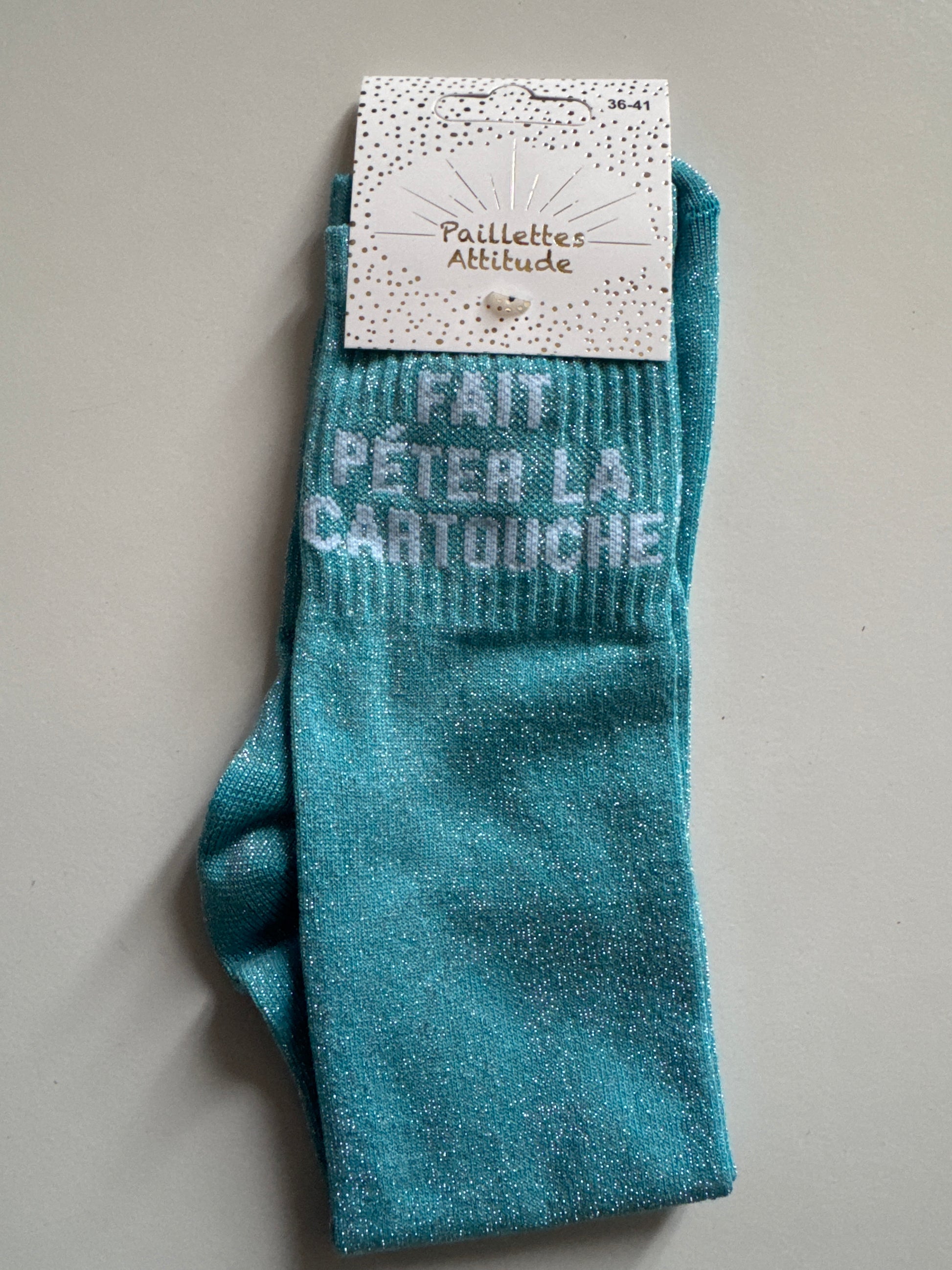 Chaussette FAIT PÉTER LA CARTOUCHE 36/41