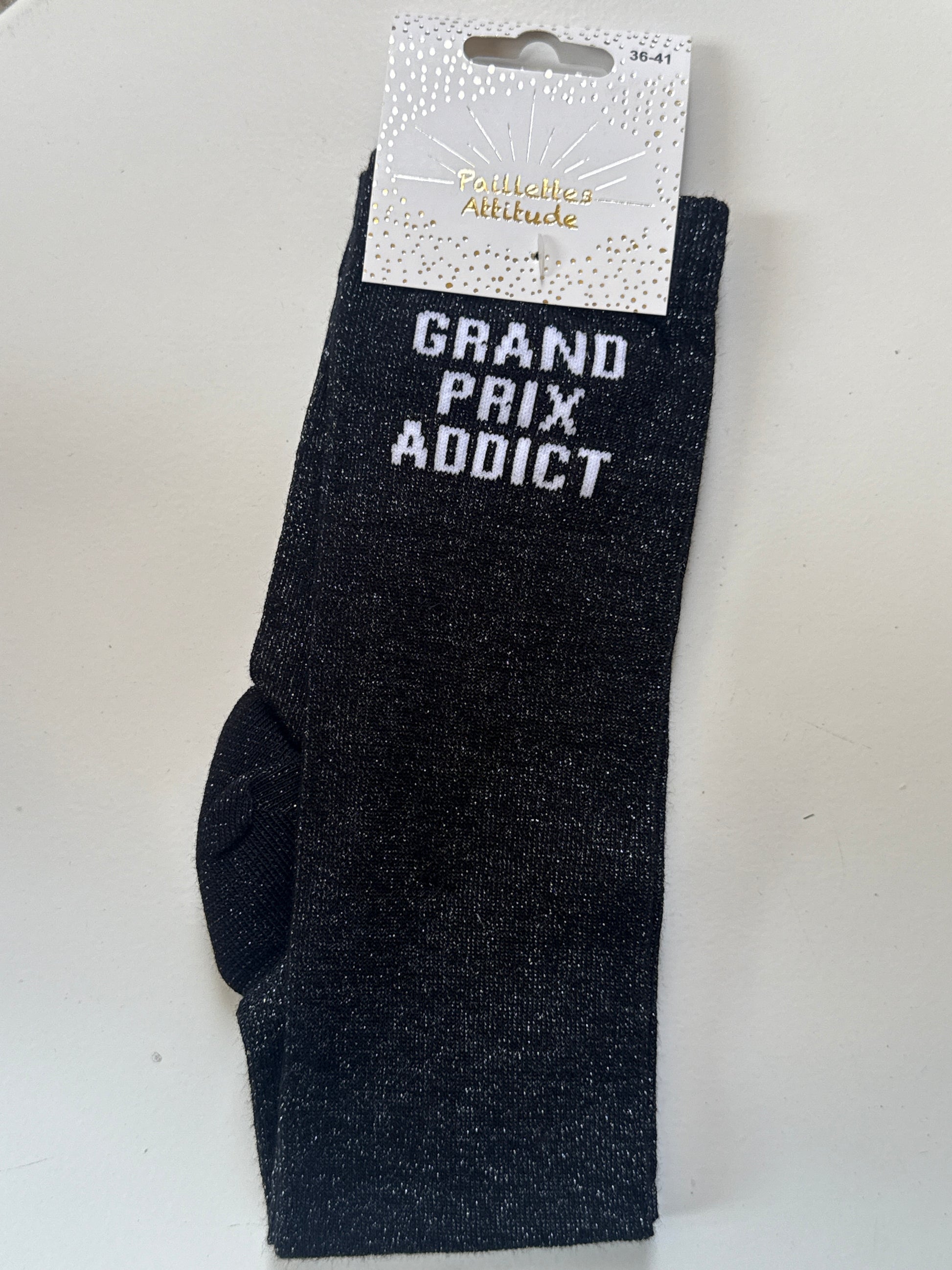 Chaussette pailletée équitation 36-41 GRAND PRIX ADDICT