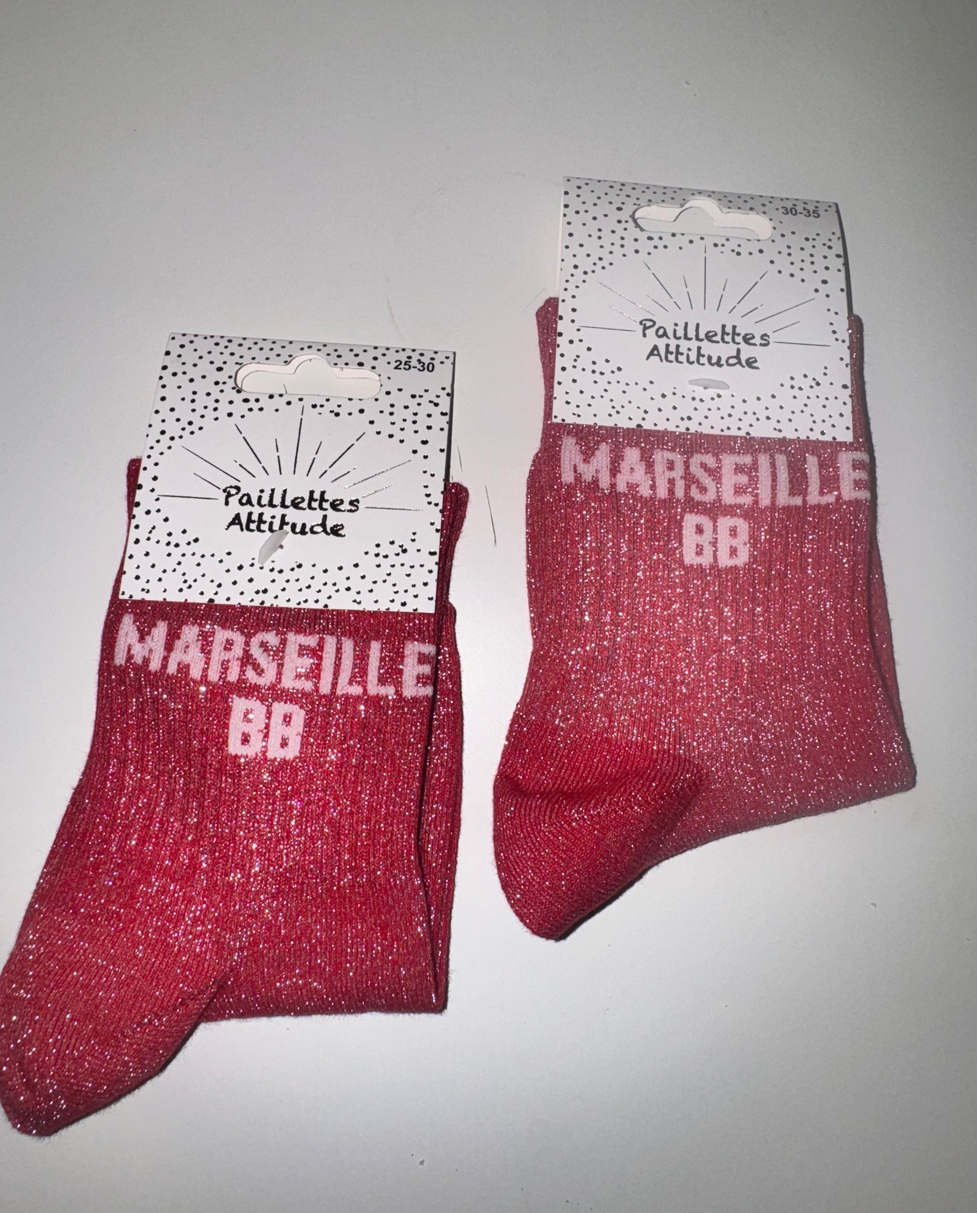 Chaussette pailletée enfant MARSEILLE BB