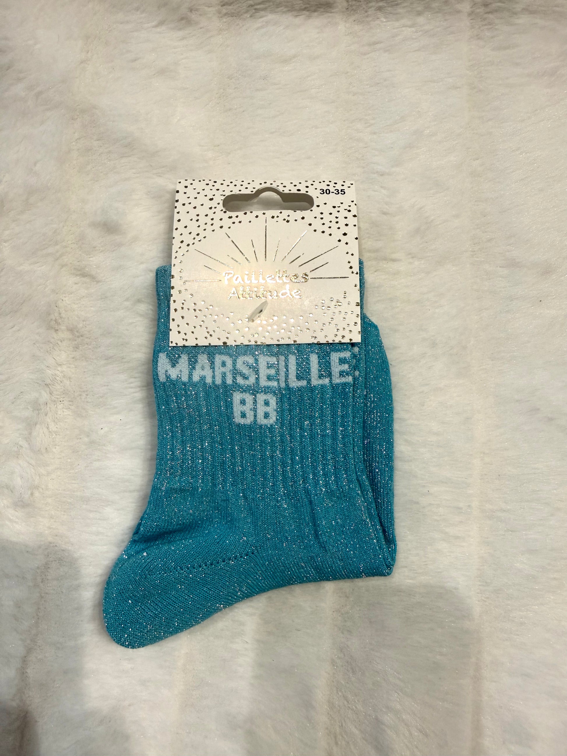 Chaussette pailletée MARSEILLE BB
