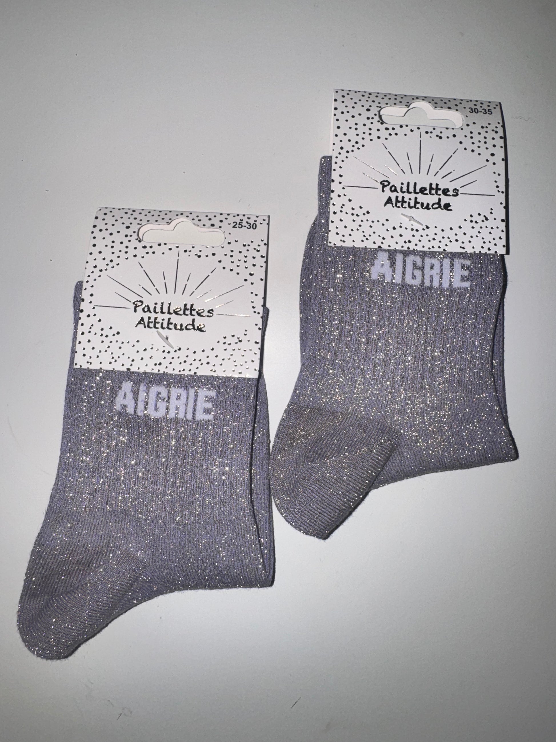 Chaussette pailletée enfant AIGRIE