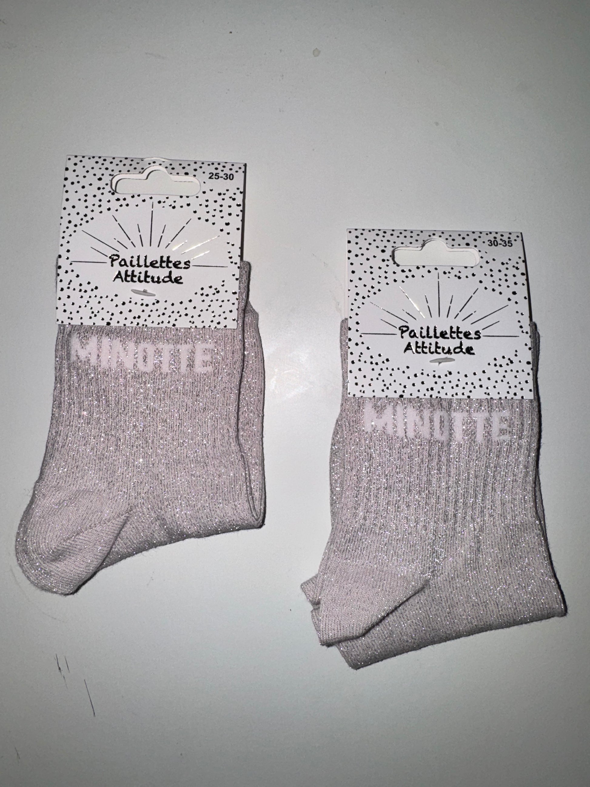 Chaussette pailletée enfant MINOTTE