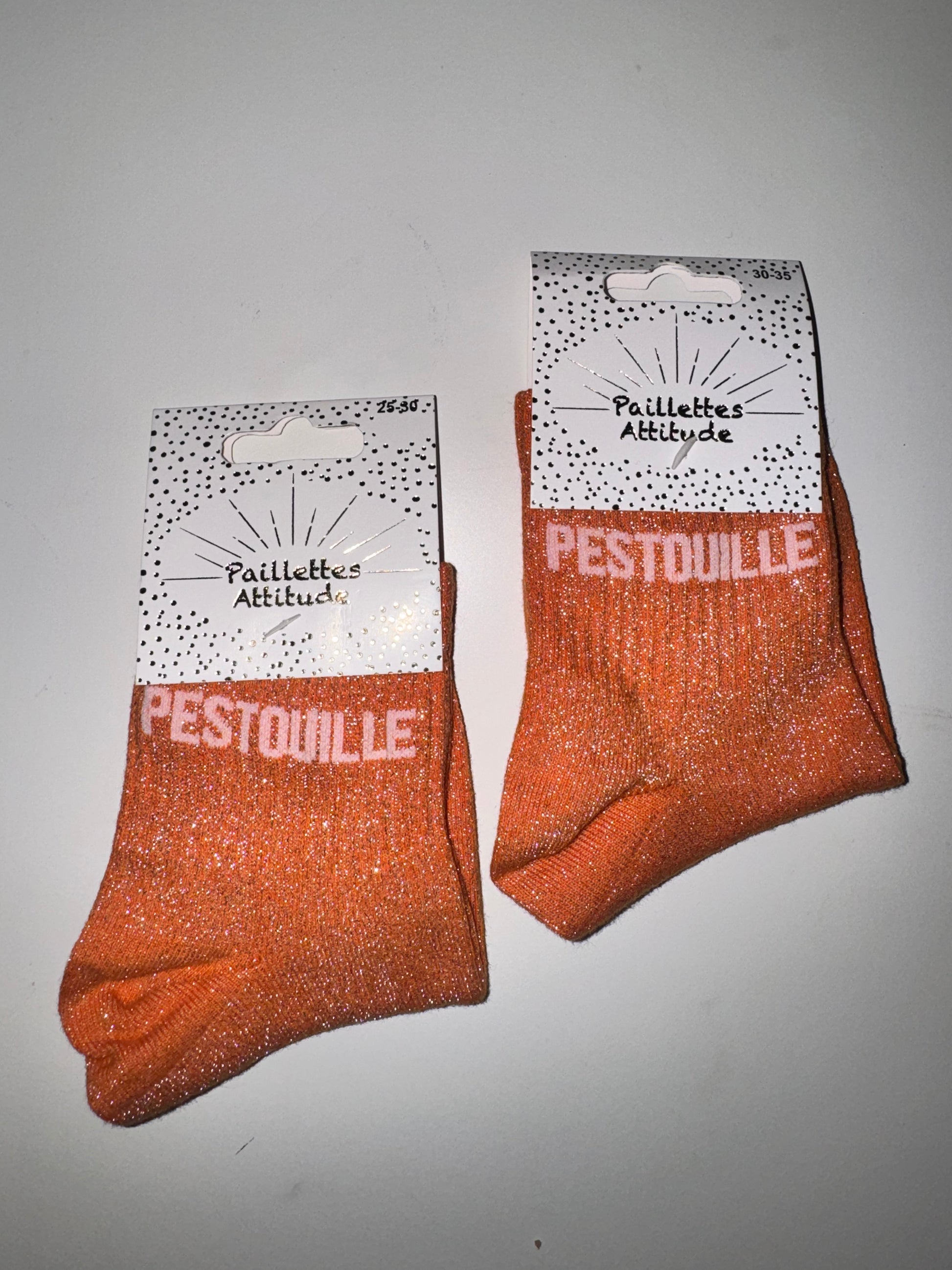 Chaussette pailletée enfant PESTOUILLE