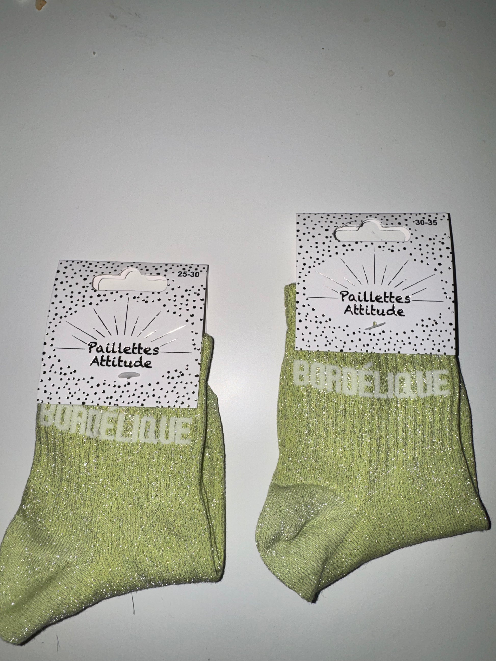 Chaussette pailletée enfant BORDÉLIQUE