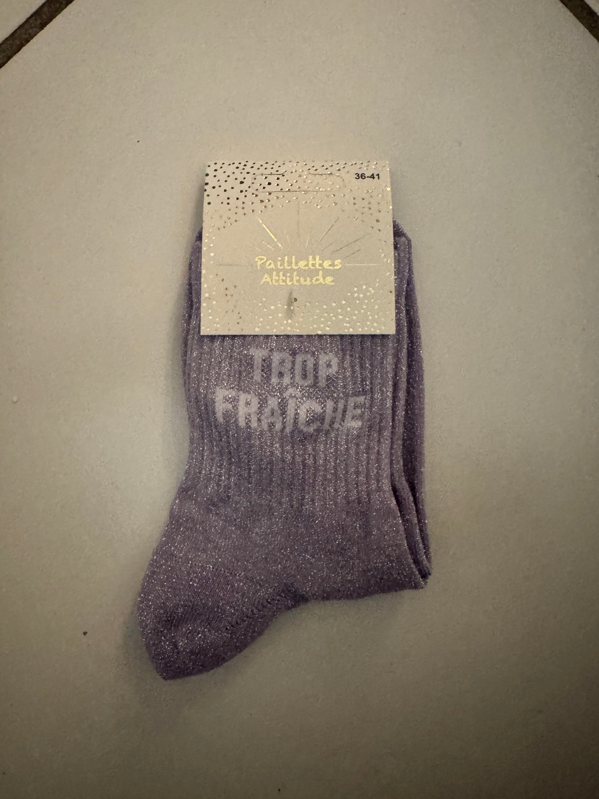 ✨ La chaussette de ville trop fraîche ✨