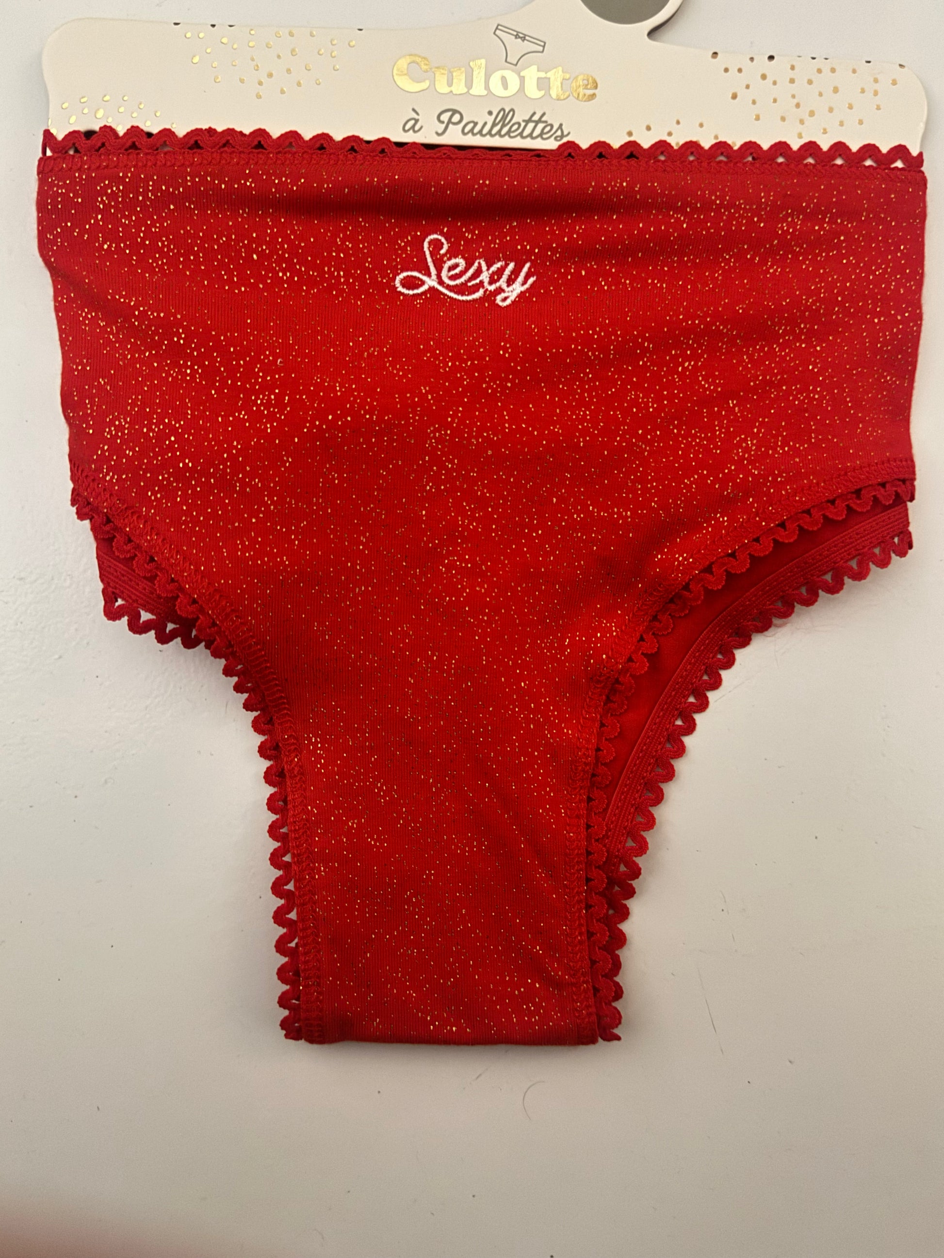 ✨ Culotte pailletée à message ✨