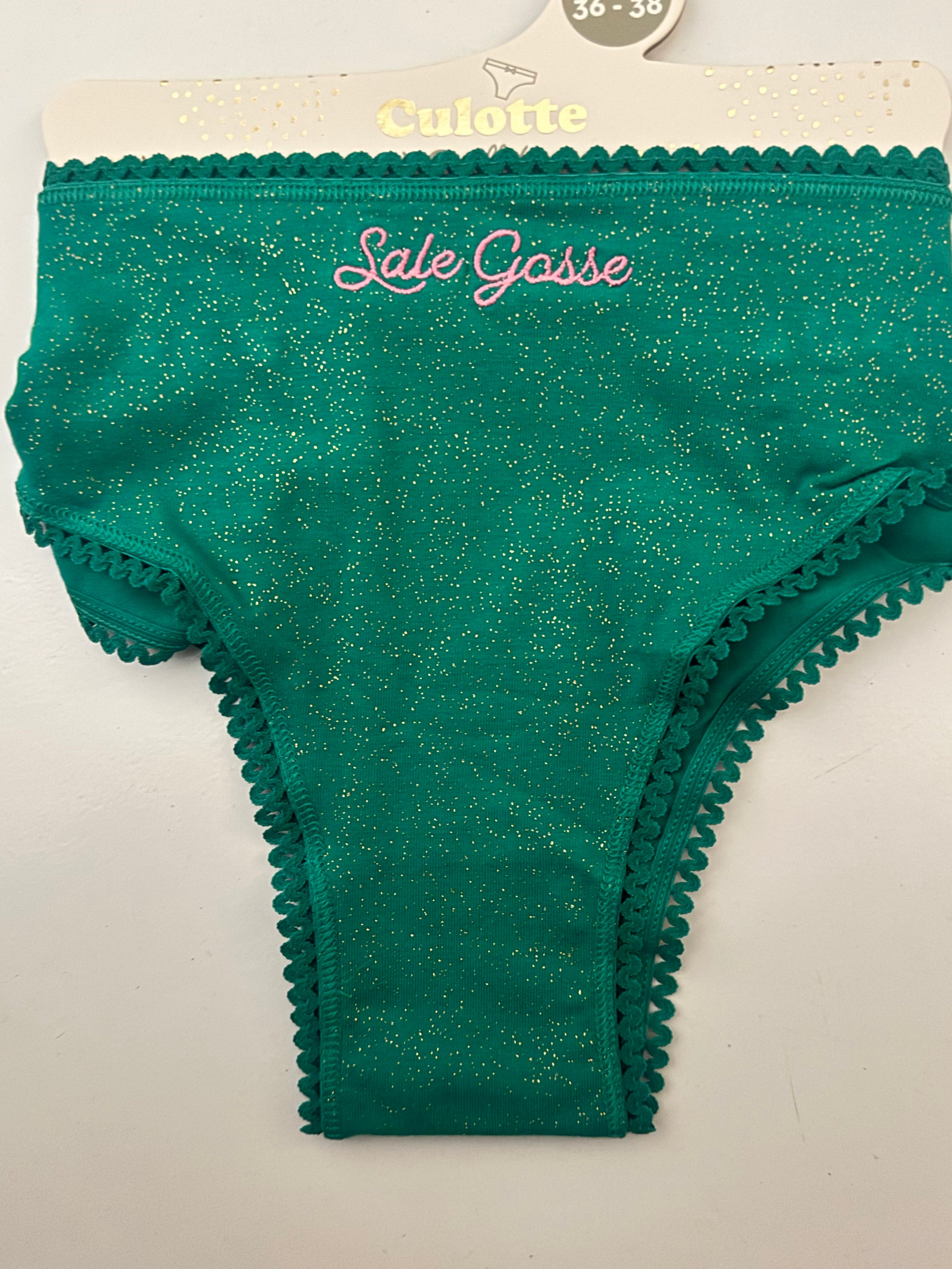 ✨ Culotte pailletée à message ✨