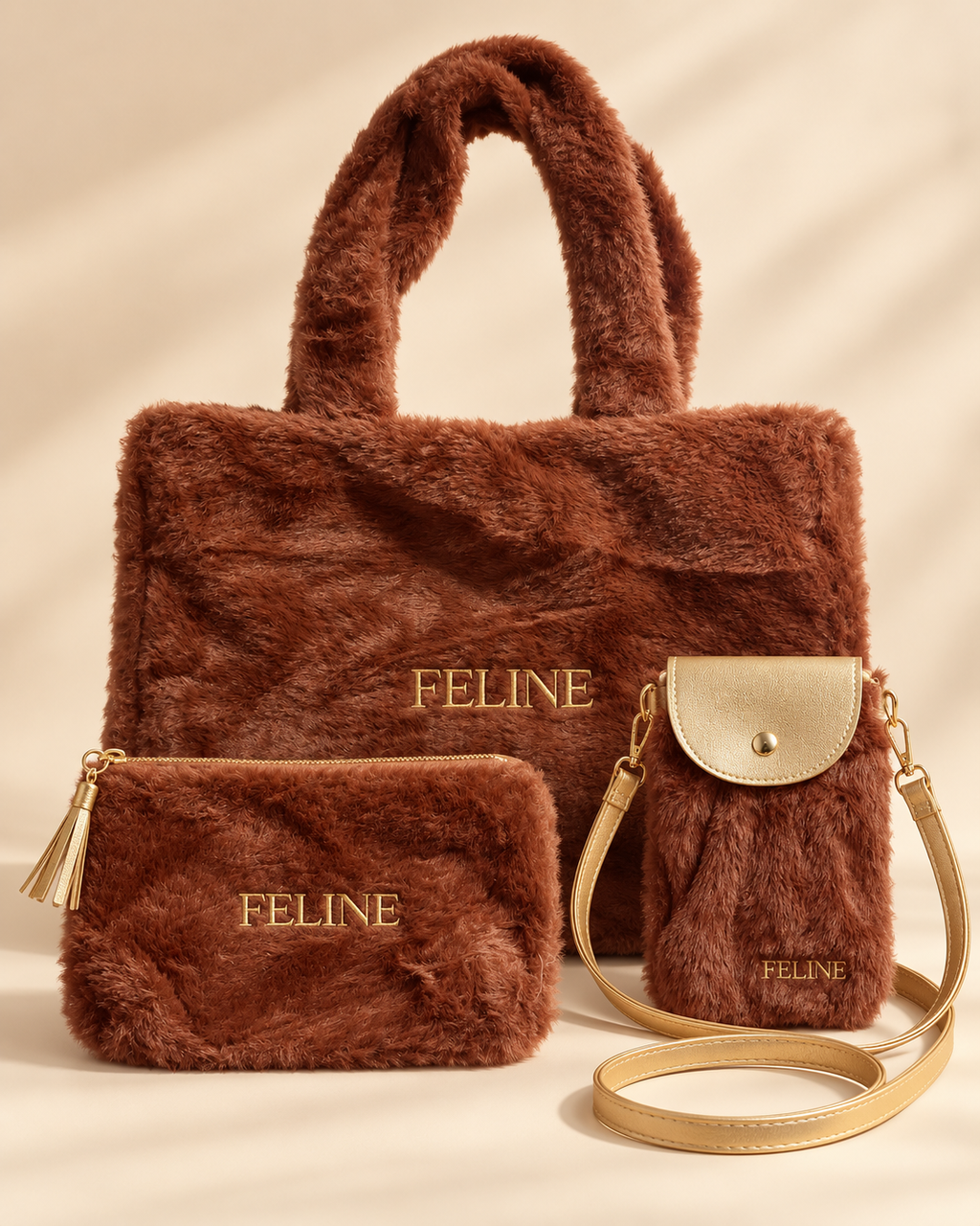 🐆✨ Collection FÉLINE – Accessoires