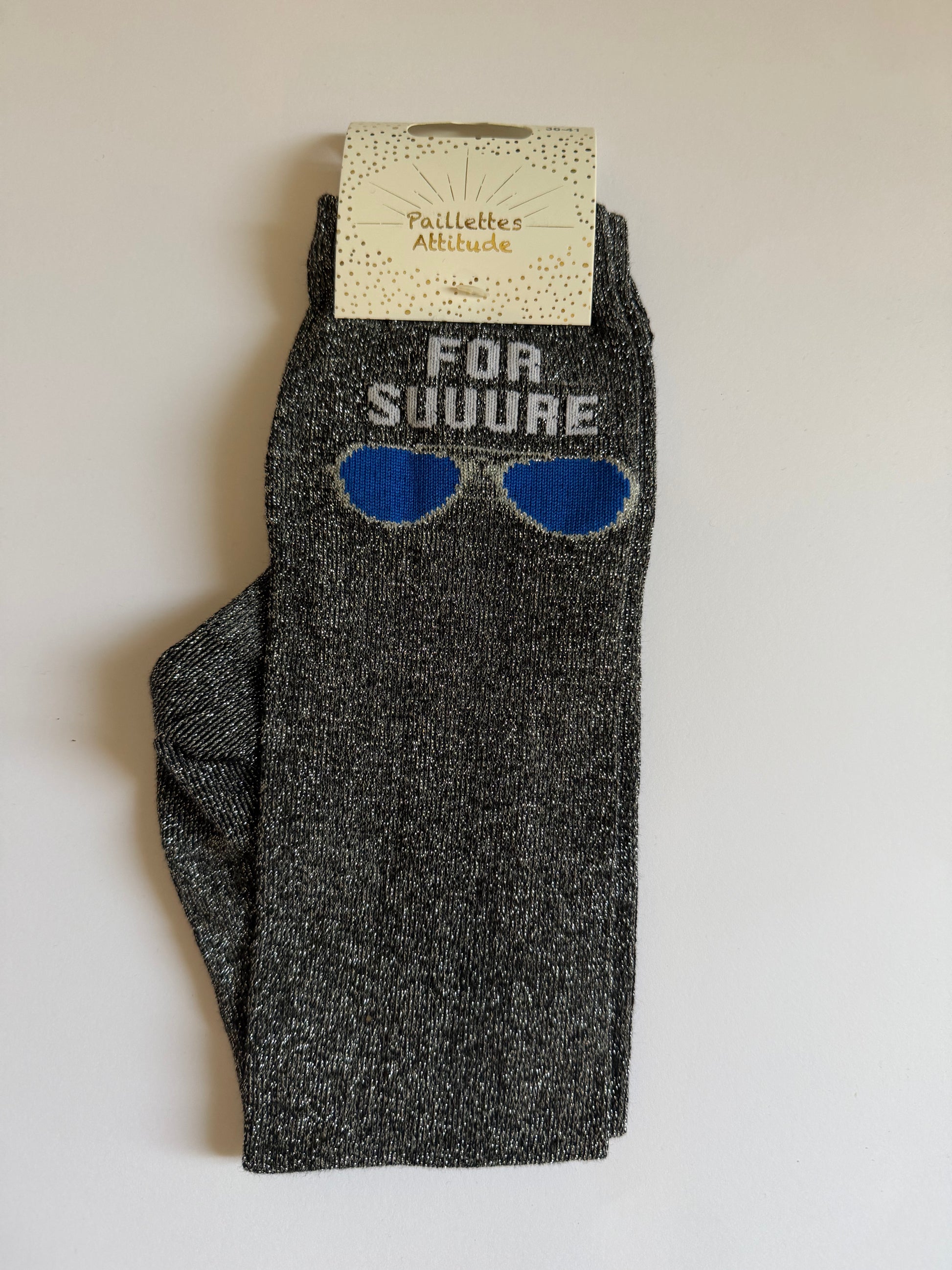 Chaussette pailletée équitation 36-41 FOR SUUURE 