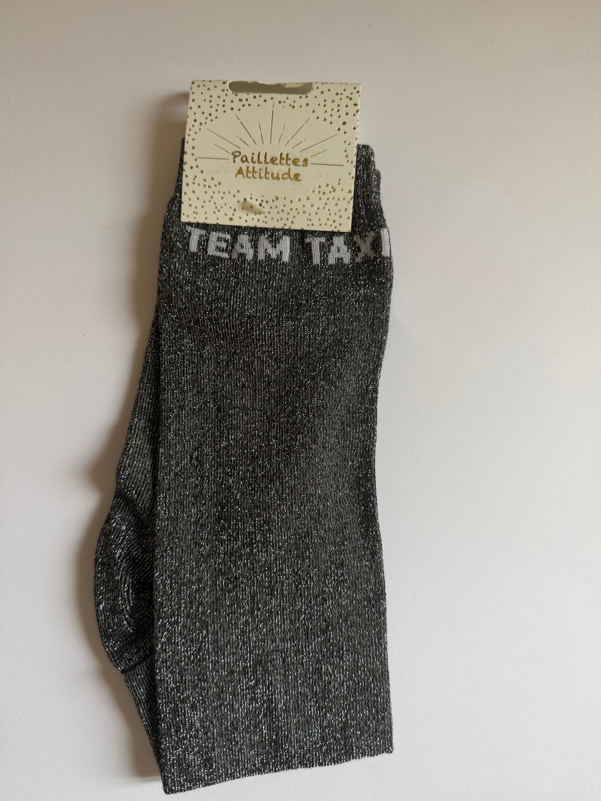 Chaussettes pailletée équitation 36-41 TEAM TAXI