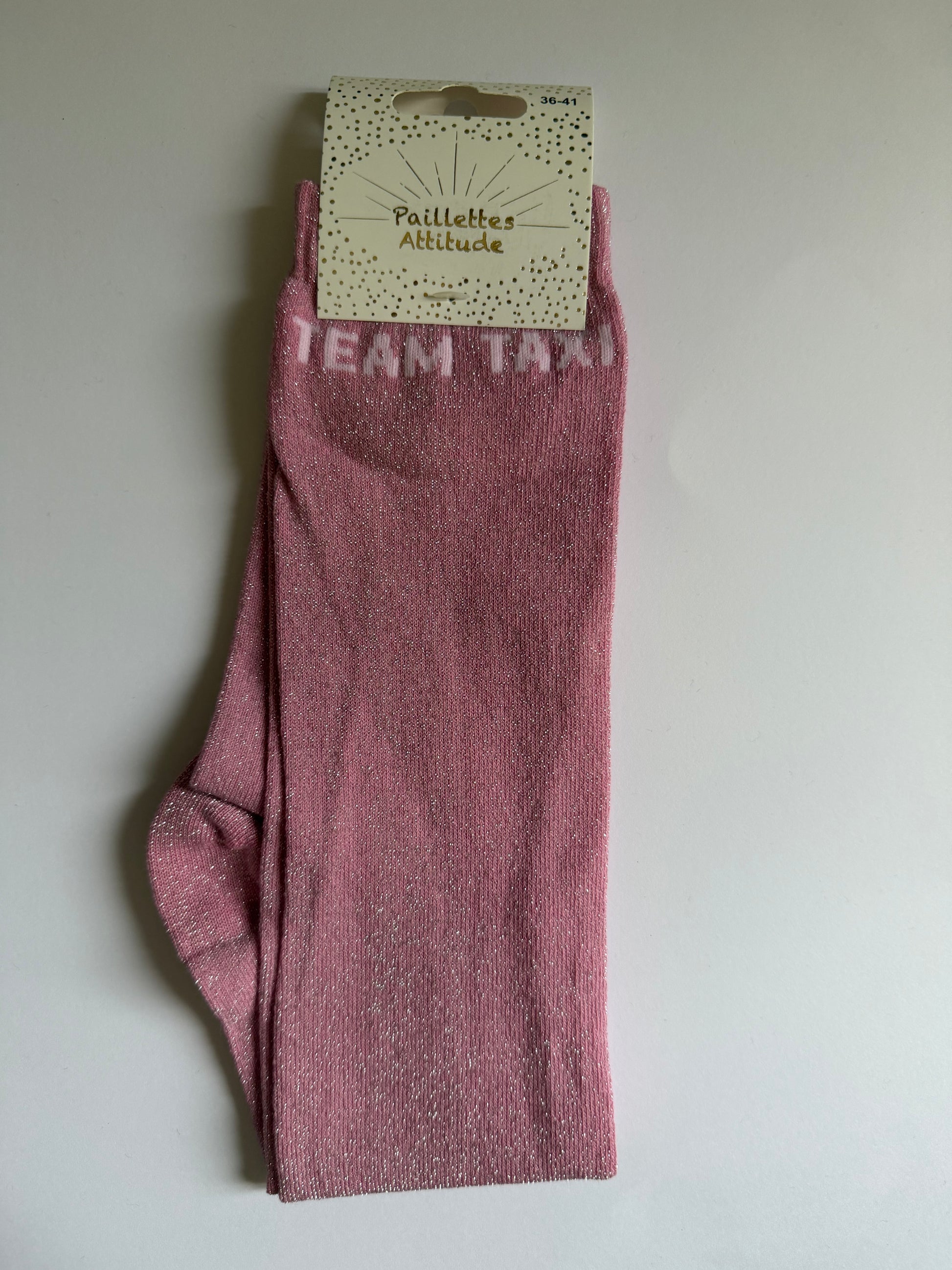 Chaussettes pailletée équitation 36-41 TEAM TAXI