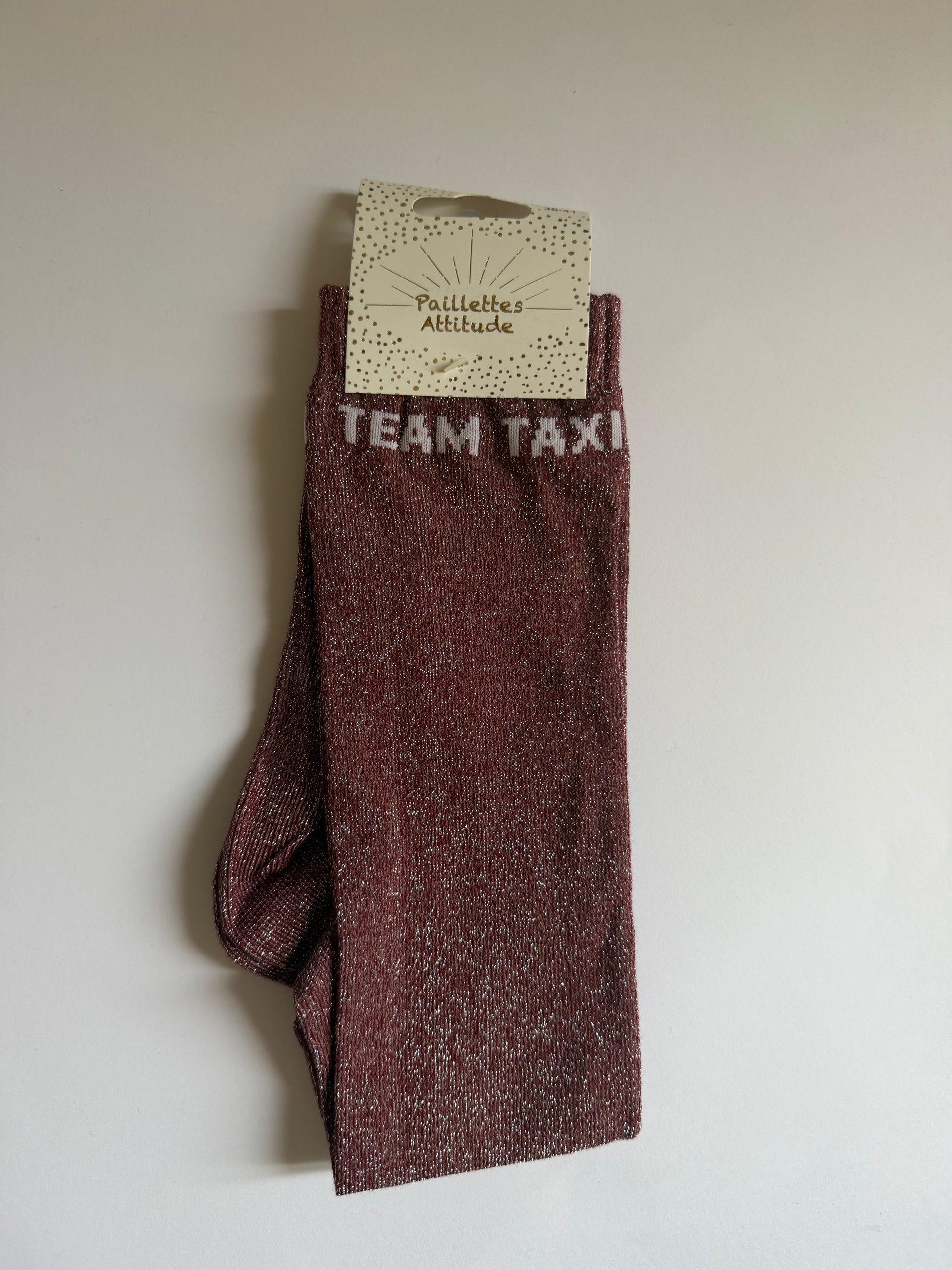 Chaussettes pailletée équitation 36-41 TEAM TAXI