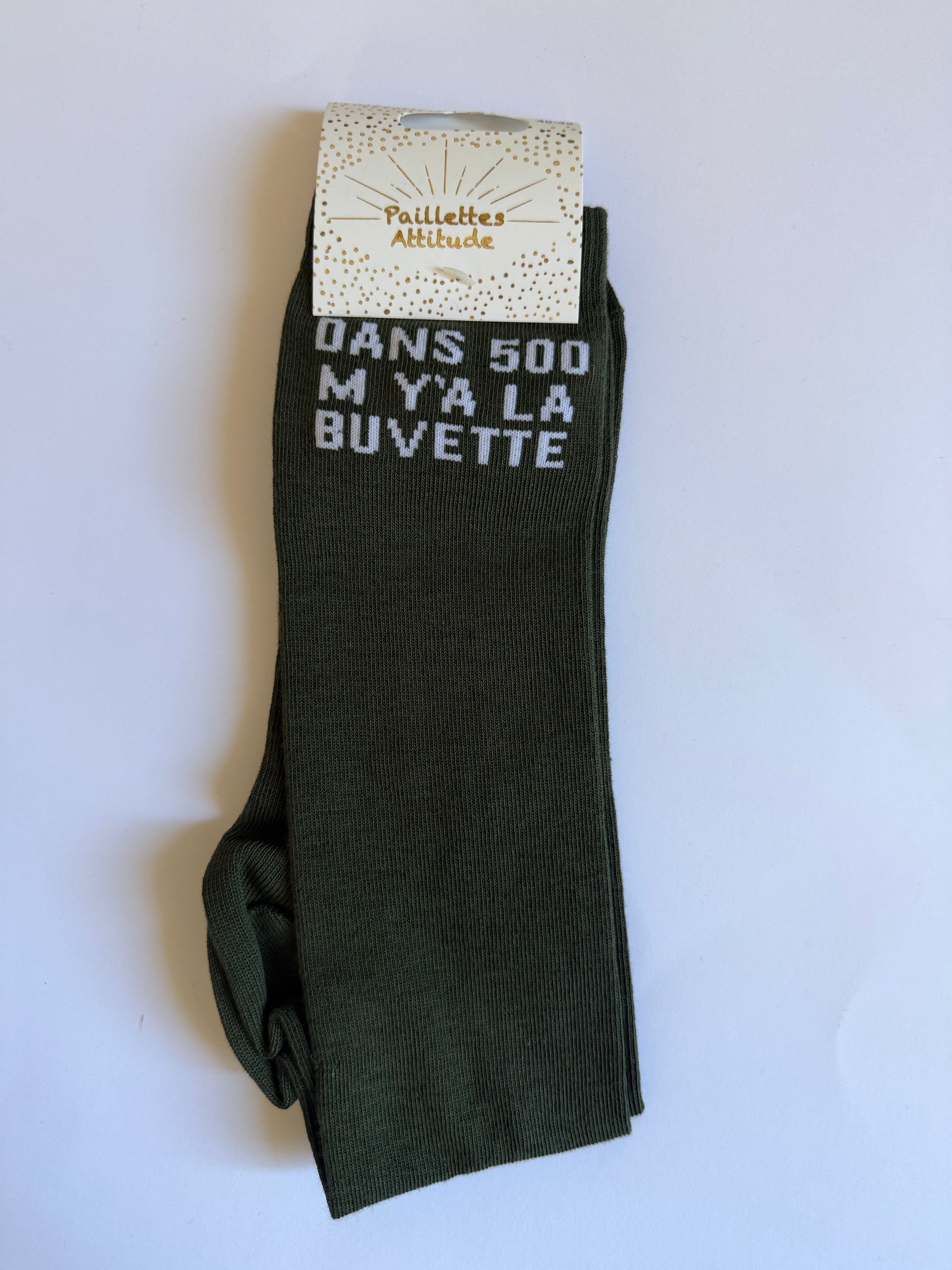 Chaussette équitation 40-45 DANS 500 M Y’A LA BUVETTE