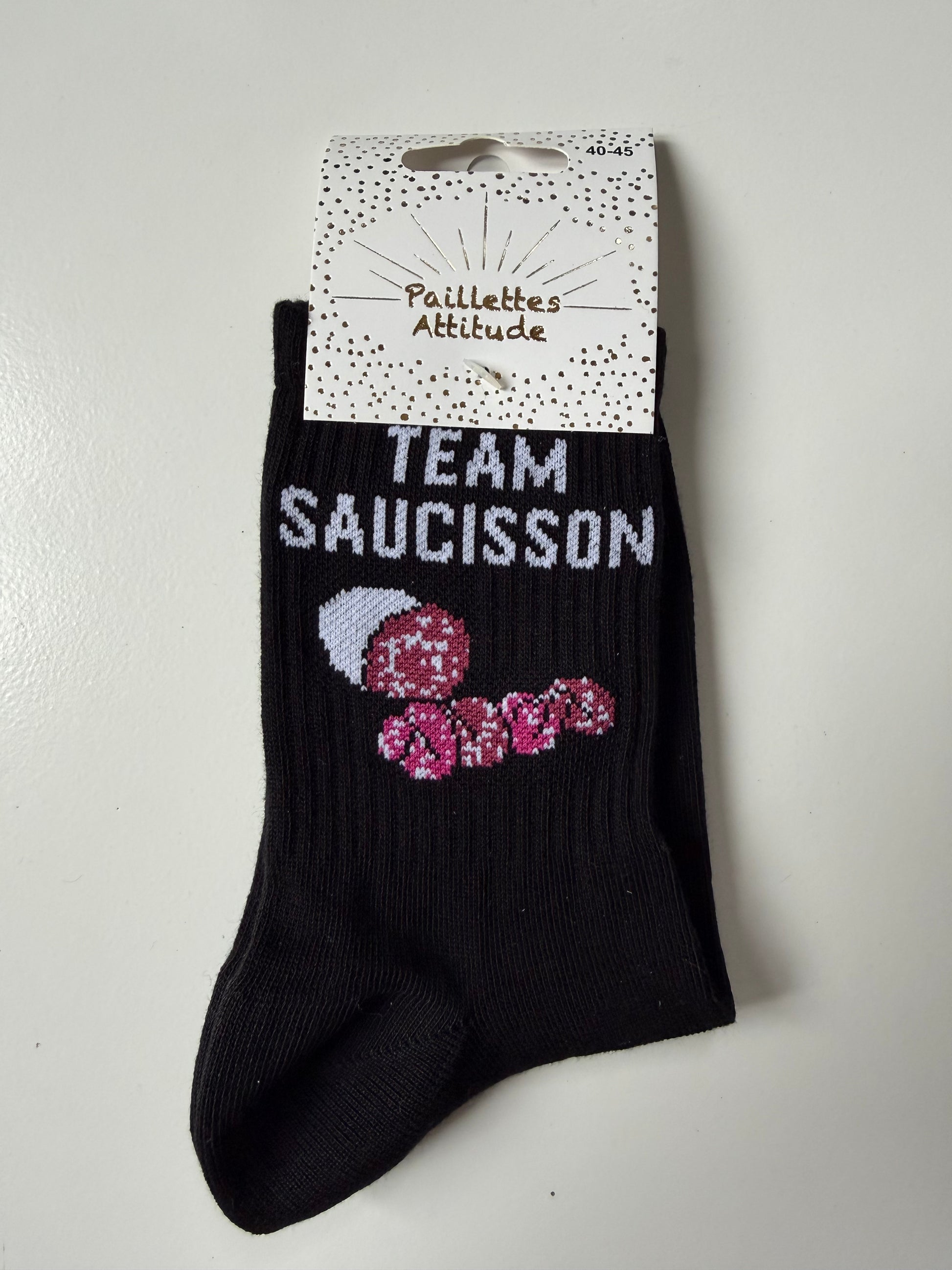 Chaussette de ville 36-41 et 40-45 TEAM SAUCISSON