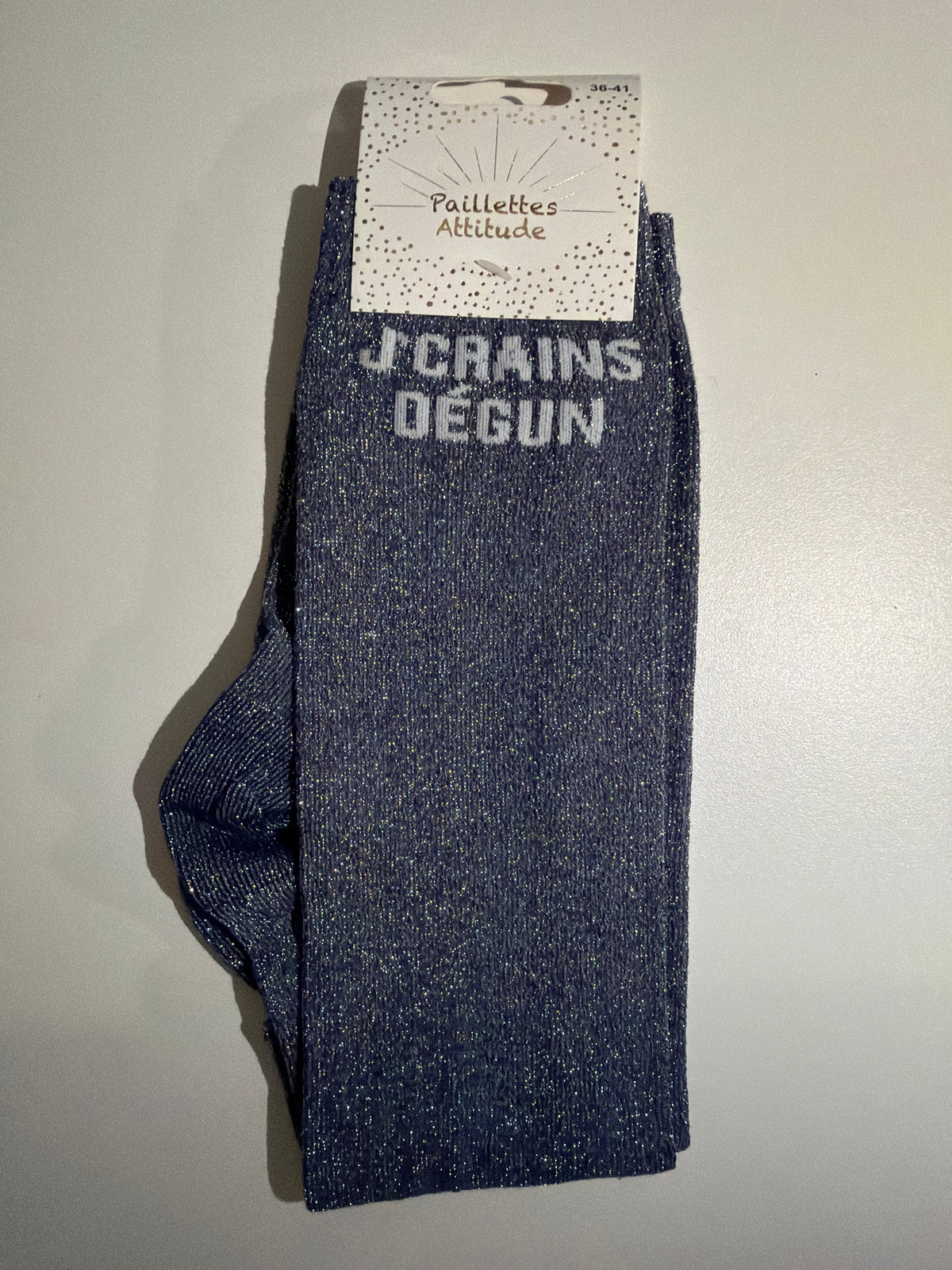 Chaussette équitation pailletée 36-41 J’CRAINS DÉGUN
